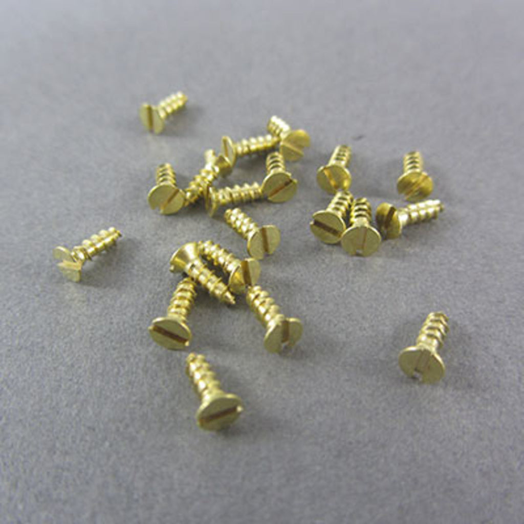 Brass Screw No.1 6.4mm (20 pcs)