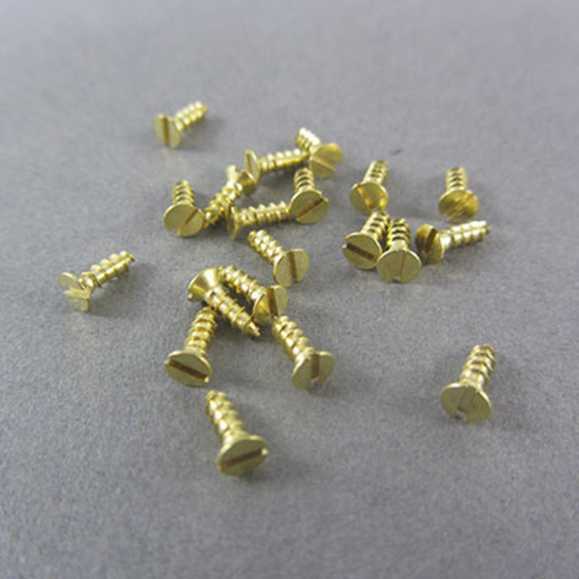 Brass Screw No.1 6.4mm (20 pcs)