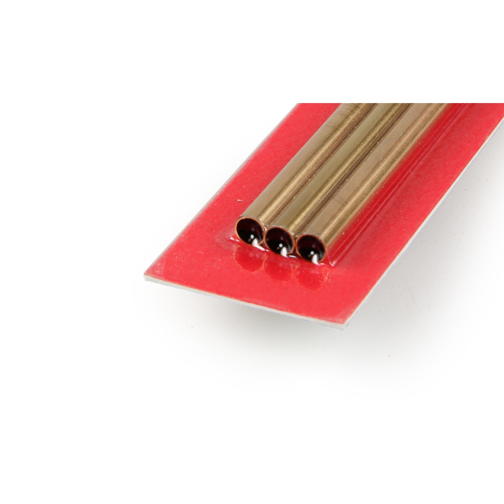 1mm Brass Round Tube, .225mm Wall (300mm long) (4 pcs)