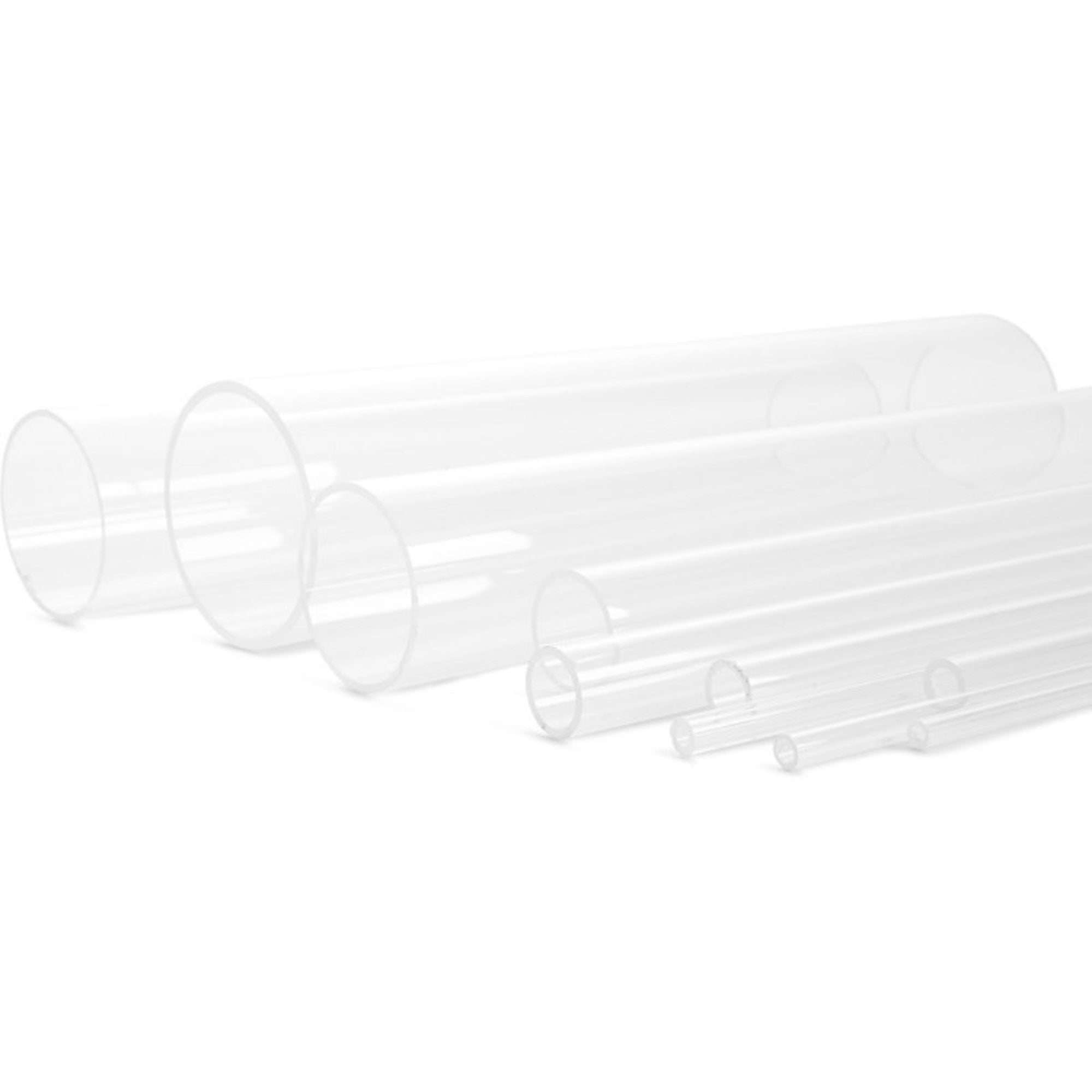 Clear Acrylic Round Tube 25  330mm