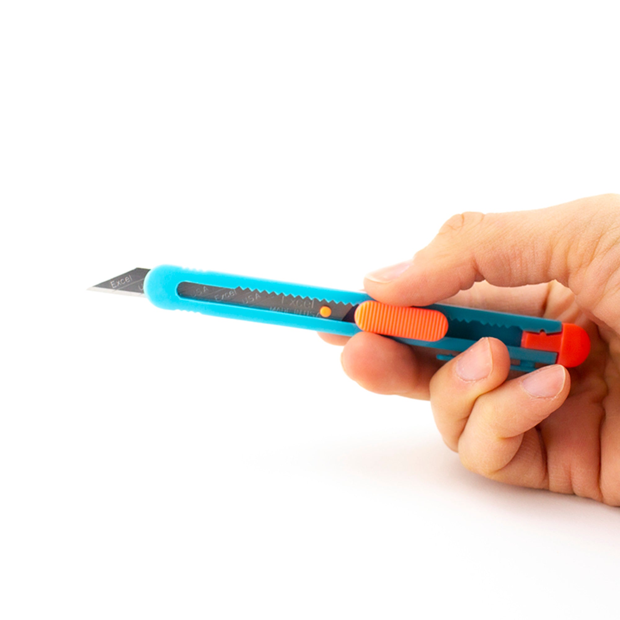 K73 Smart Snap Knife with 30deg Blade - Blue + Pink