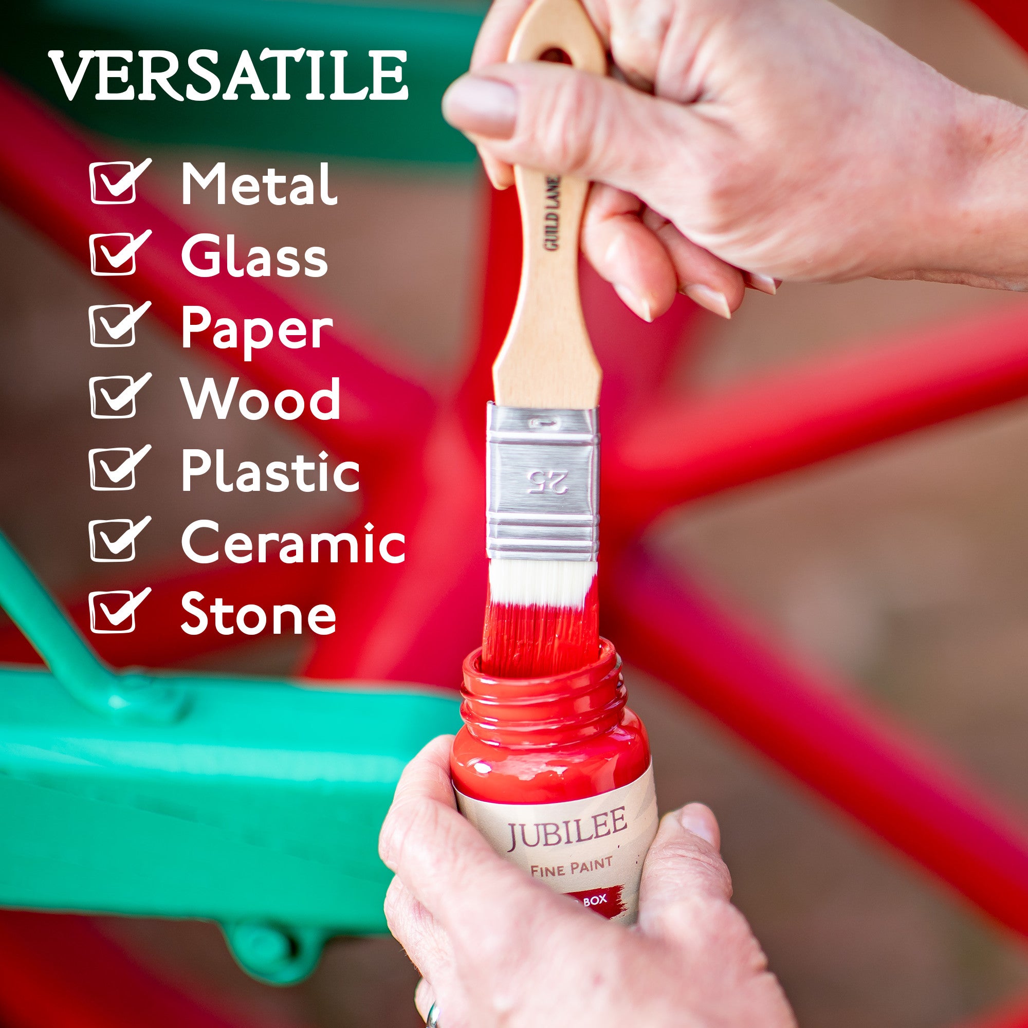 Jubilee Maker Paint (CC-22), Pillar Box Red (60ml)