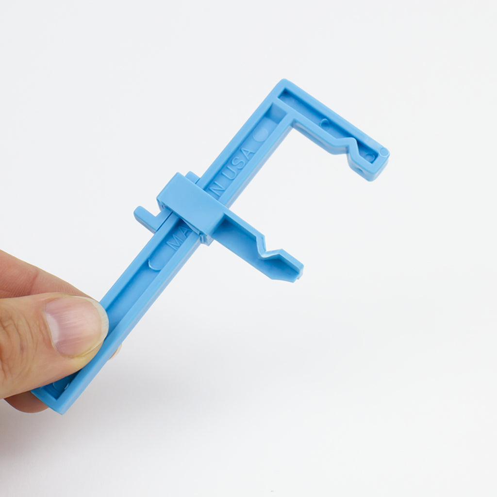 3in Adjustable Plastic Clamp (Carded)
