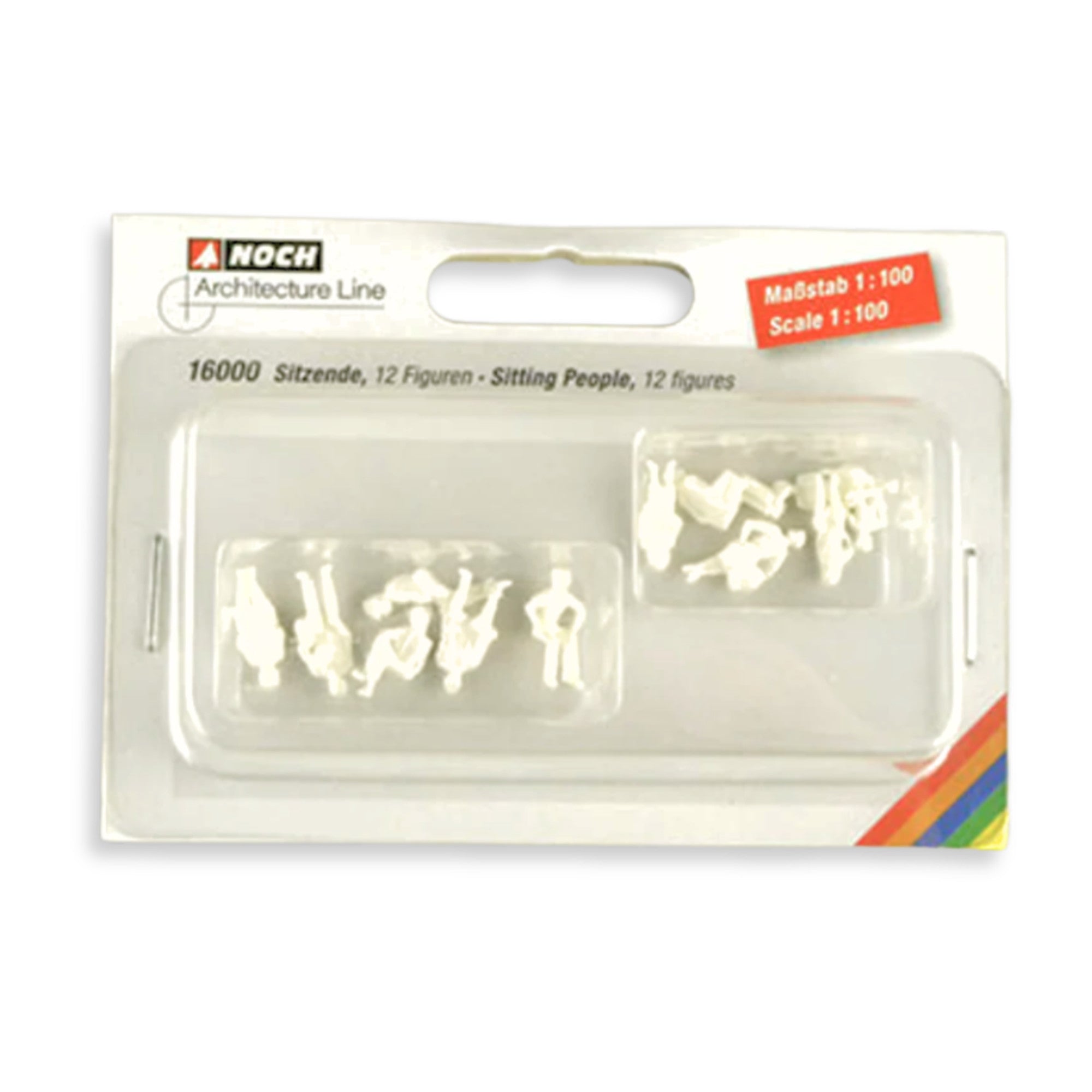 1:100 Figures Seated (12 pcs)