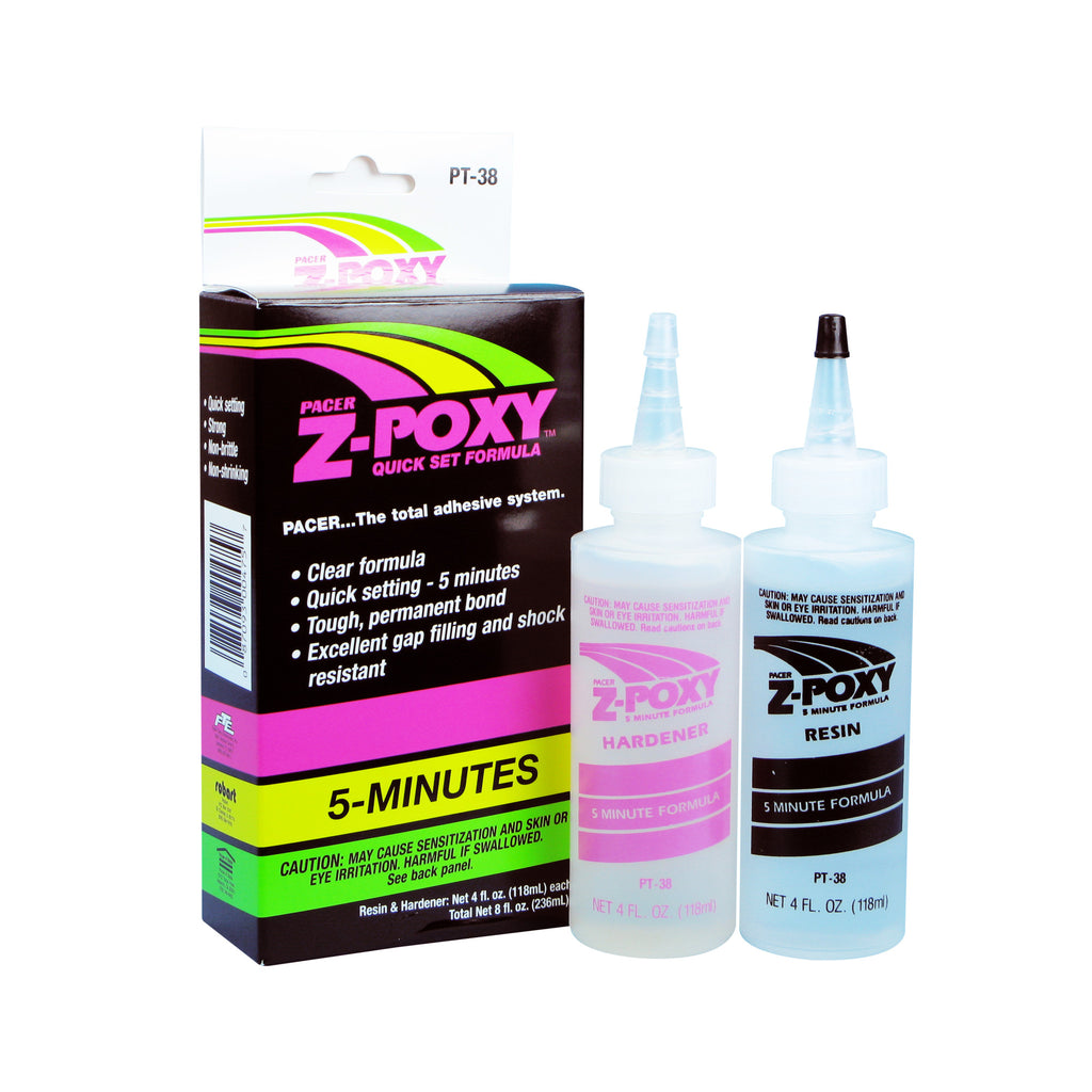 PT36 Z-Poxy 5 Minute Epoxy Dual Syringe 1oz