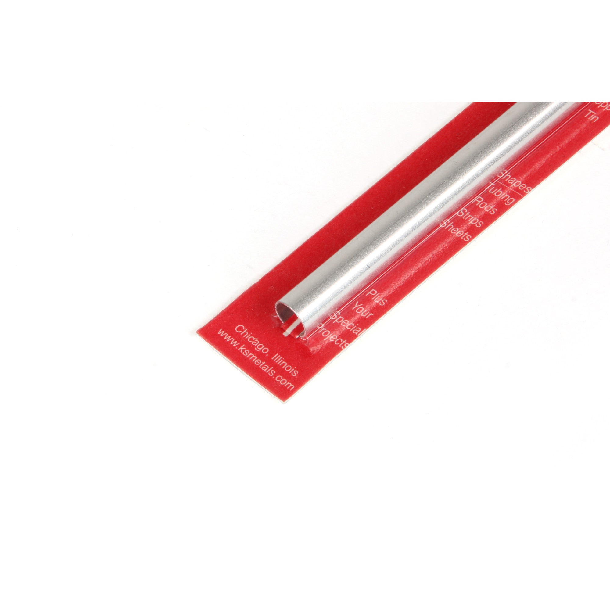 2mm Aluminium Round Tube, .45mm Wall (300mm long) (4 pcs)