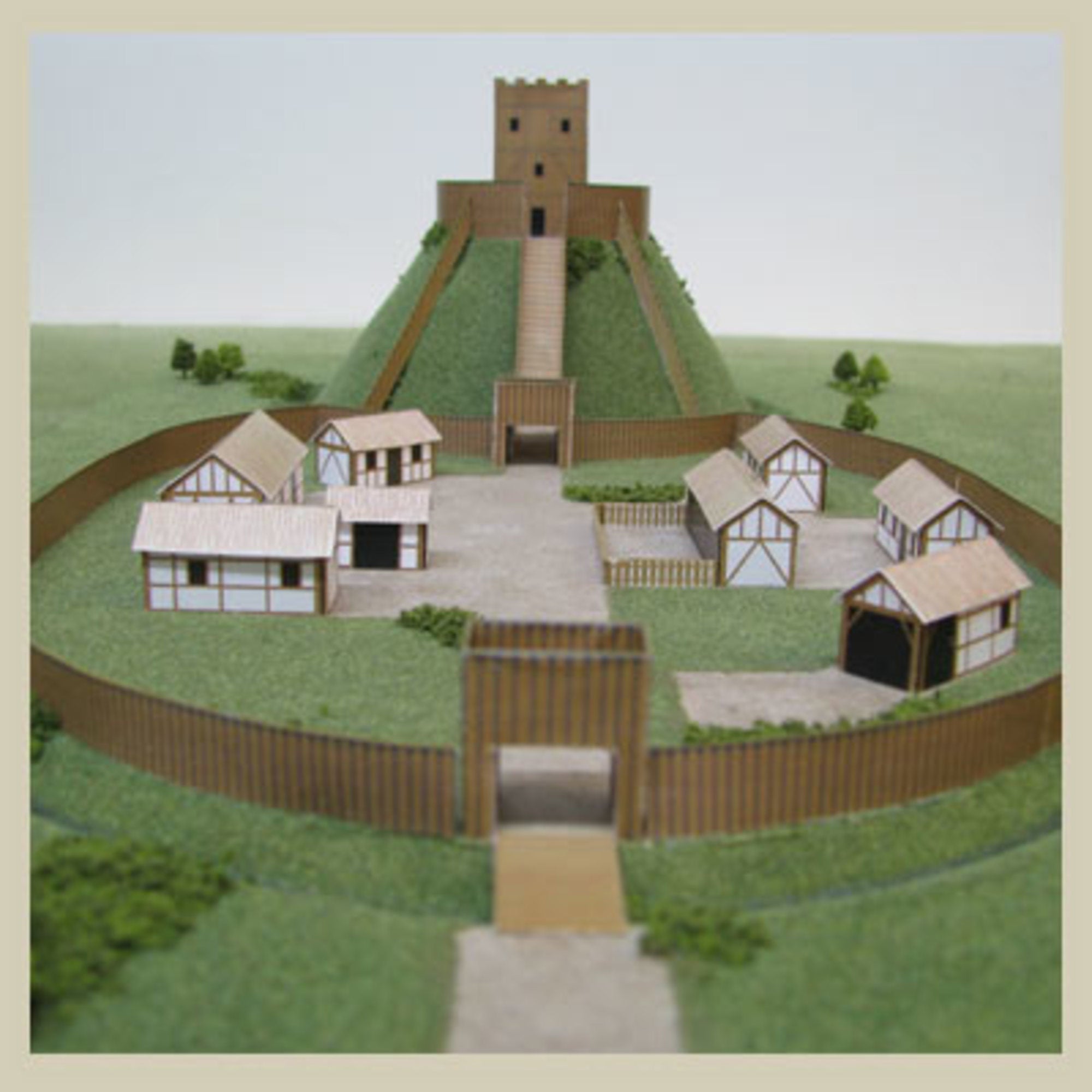 Motte & Bailey Castle - Basic Kit