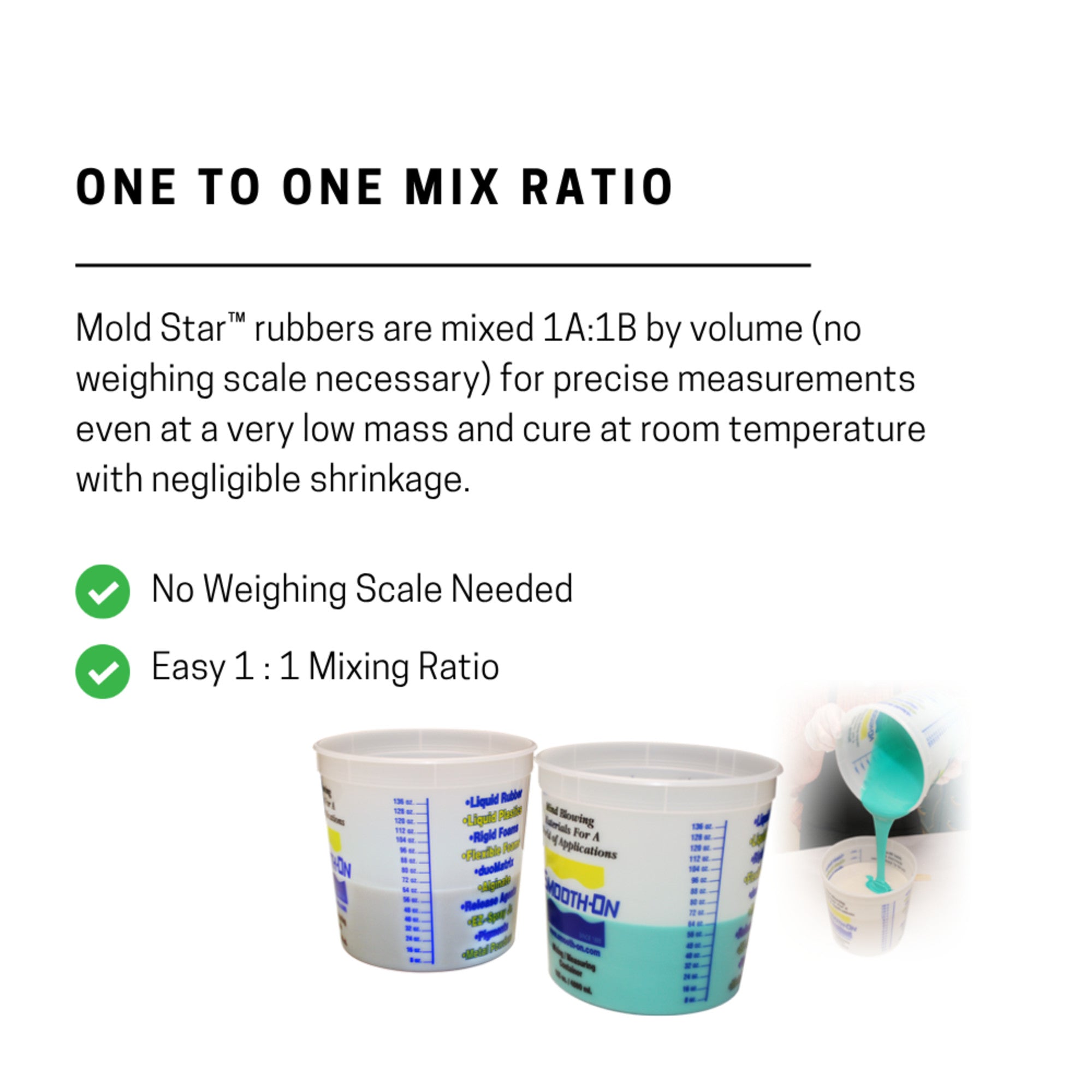 Mold Star Series Silicone Rubber - Mold Star 15 Silicone SLOW