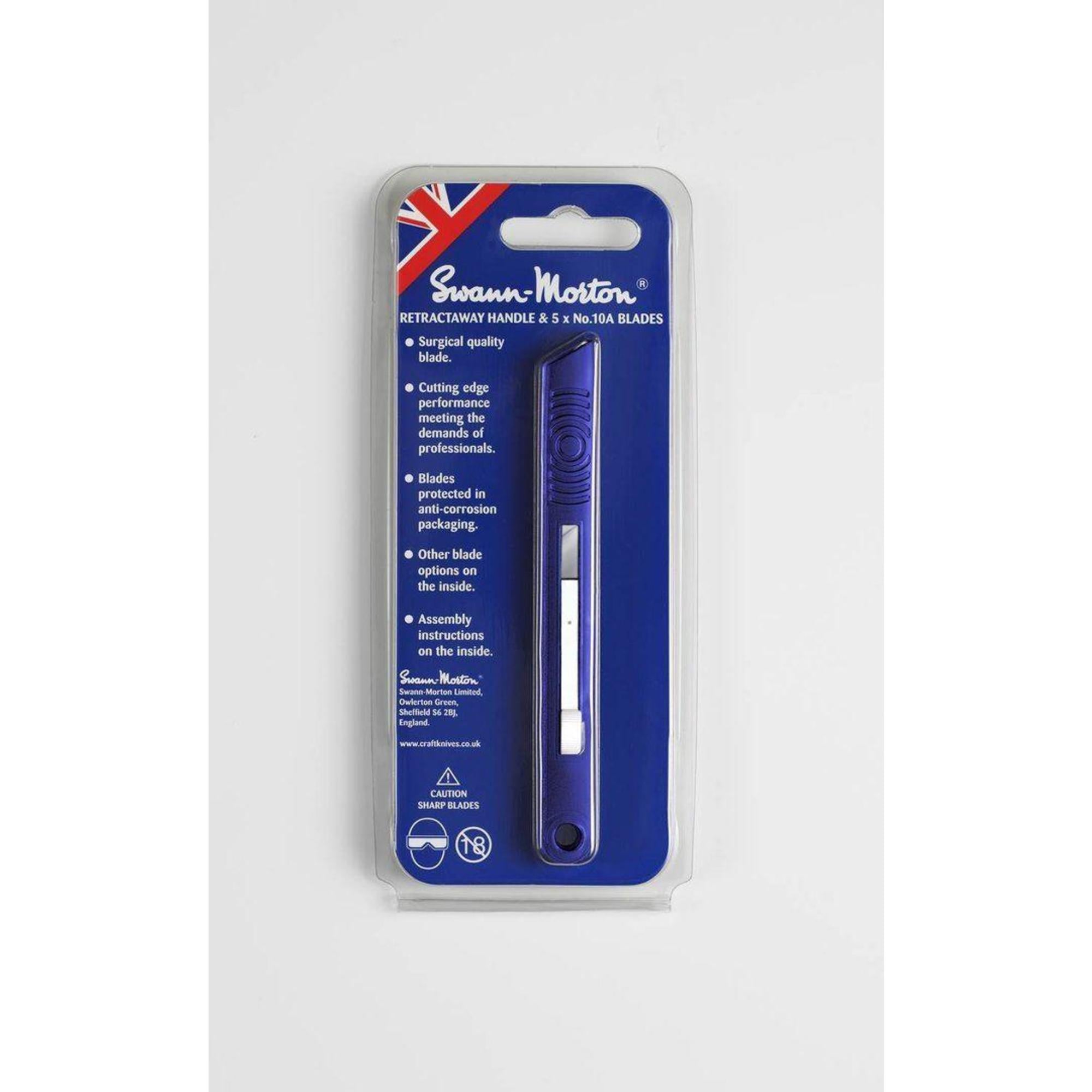 Retractaway Premium Knife Set with 5x No. 10A Blades