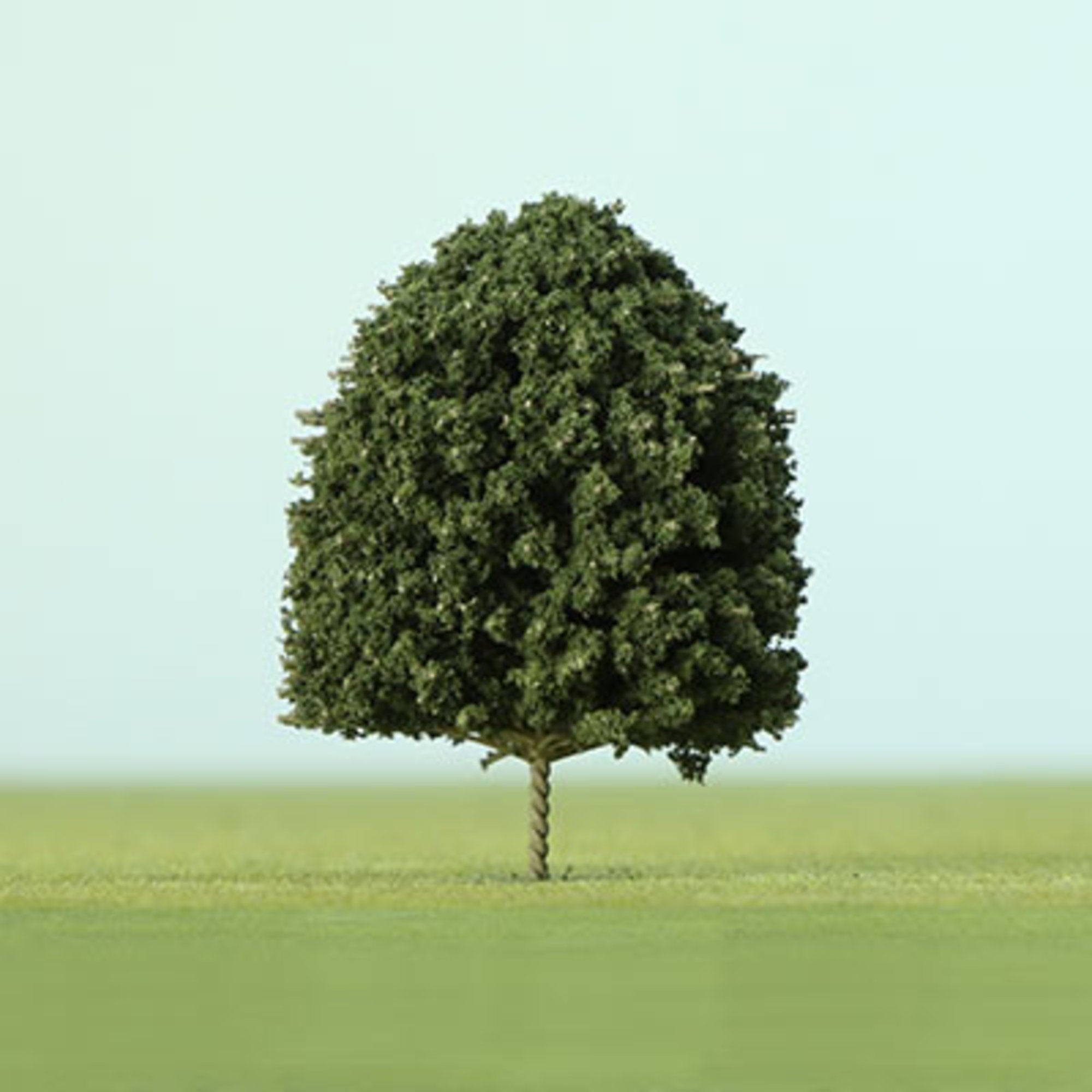 Dark Green String & Wire Tree - 6-8mm