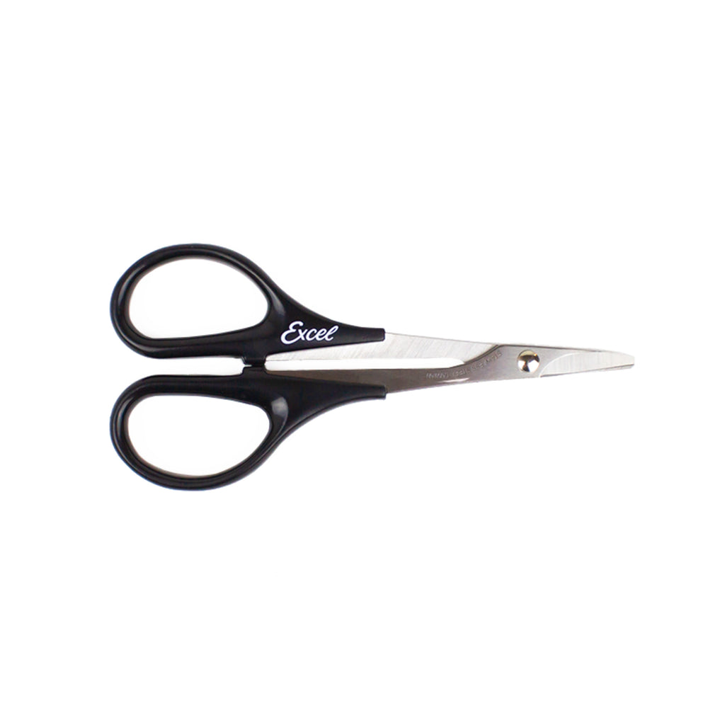 5.5in Lexan Stainless Steel Scissors, Curved (Carded)