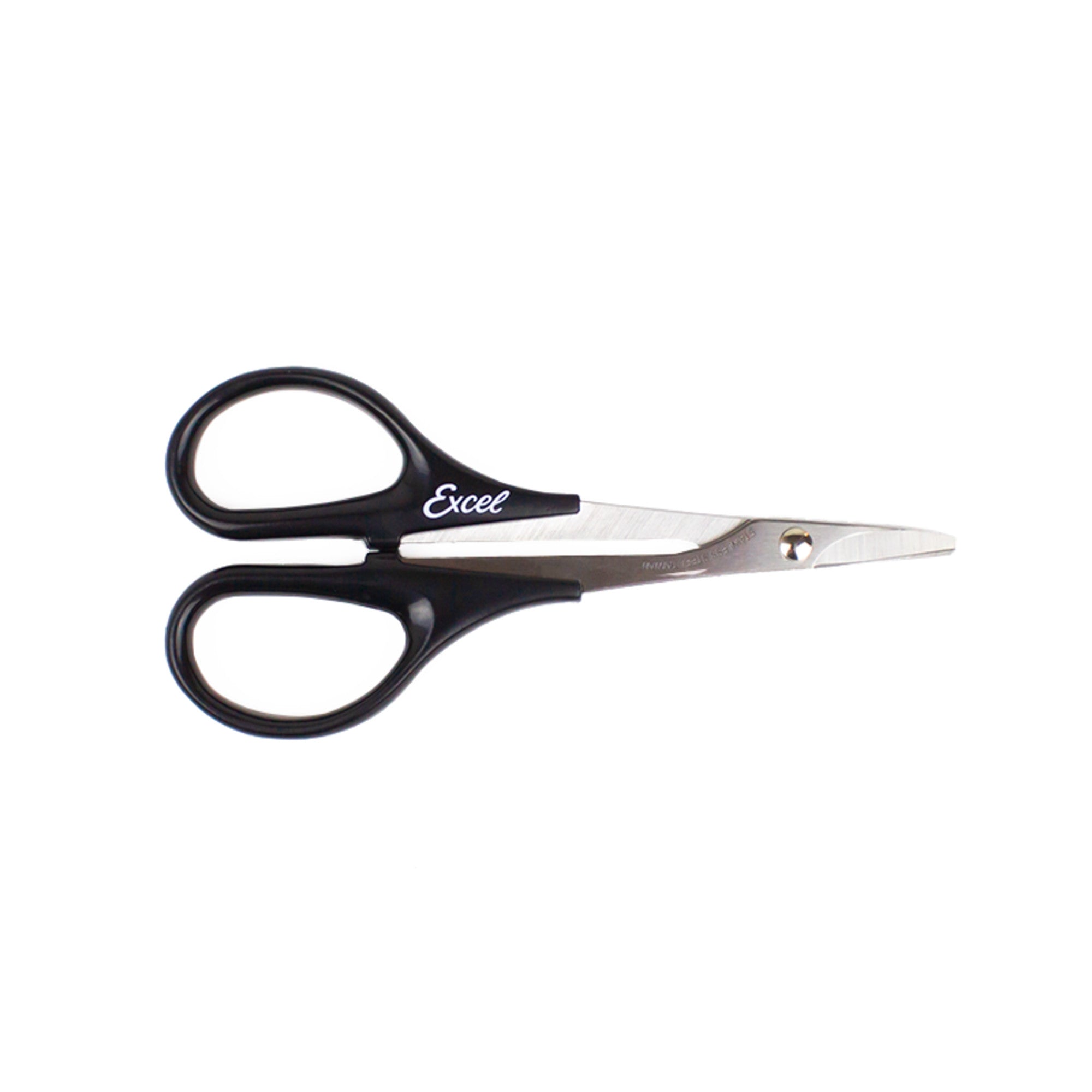 5.5in Lexan Stainless Steel Scissors, Curved (Carded)