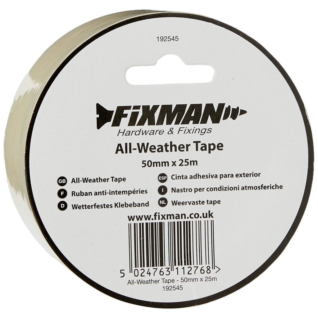 All-weather tape 50mm  25m