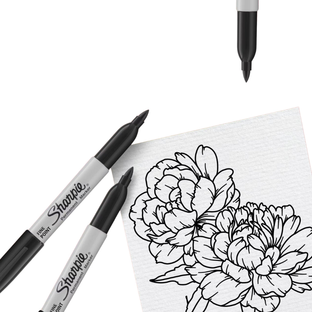 Sharpie Permanent Marker, Black