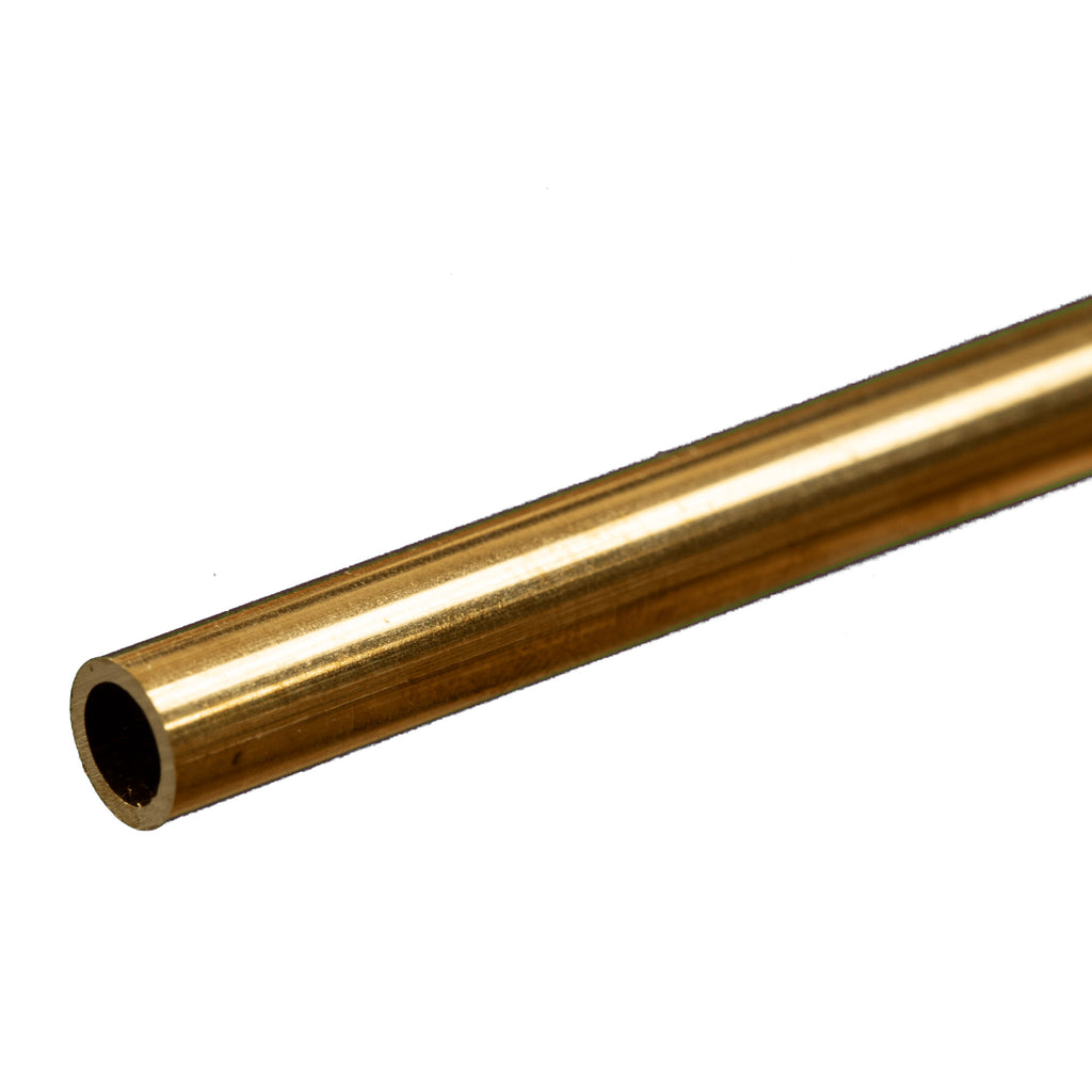 Brass Round Tube 1/16  12in - .014in Wall (3 pcs)