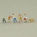 1:87 Children & Dog (6 pcs)