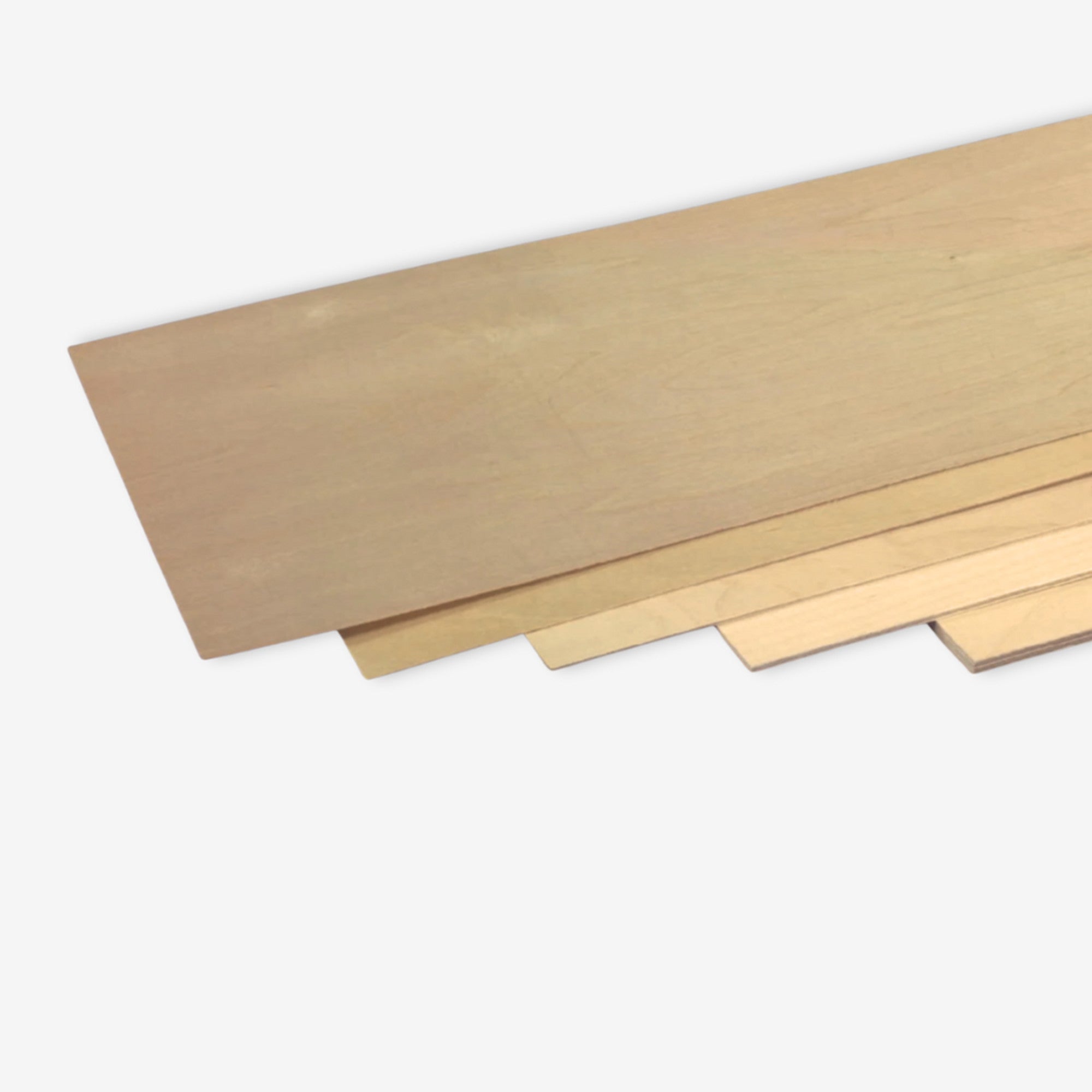 0.4mm (1/64in) 300  600mm Birch Ply