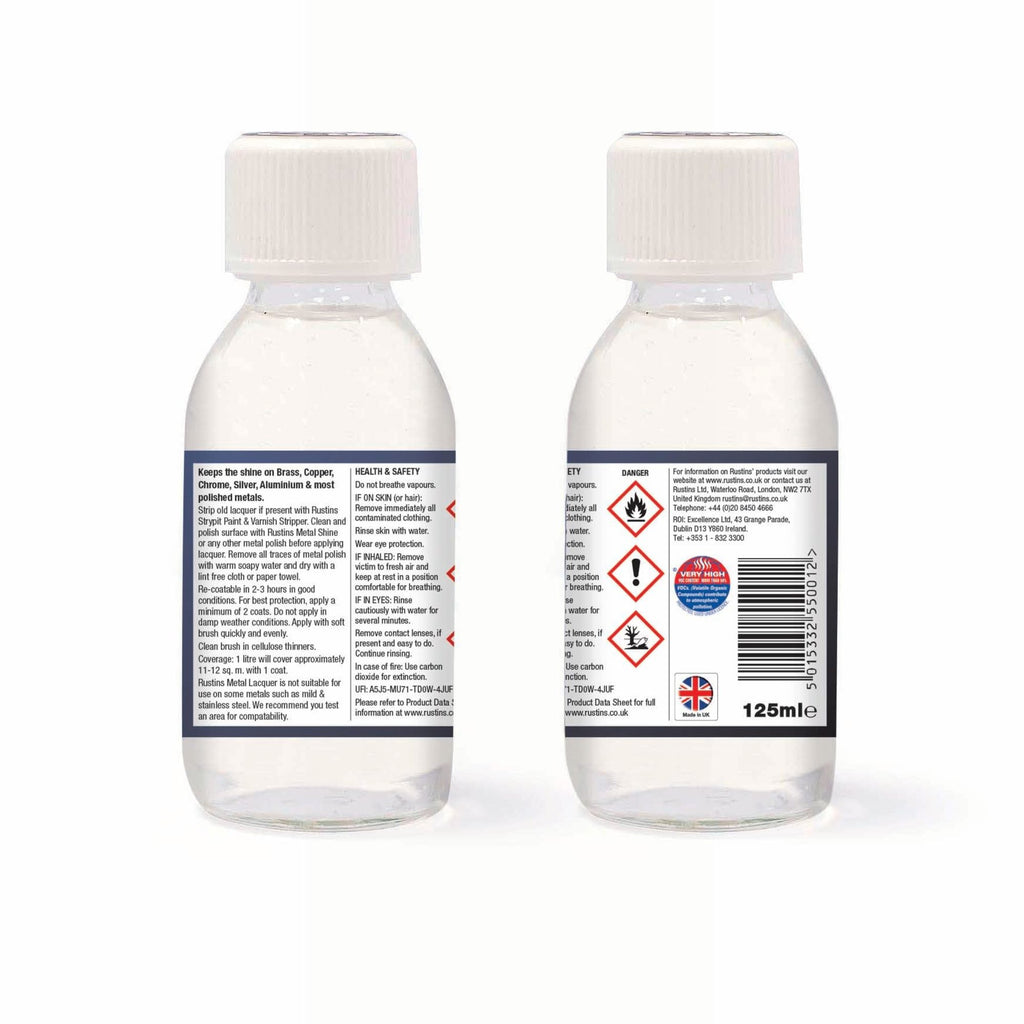 Brass Restorer, Rustins 125ml