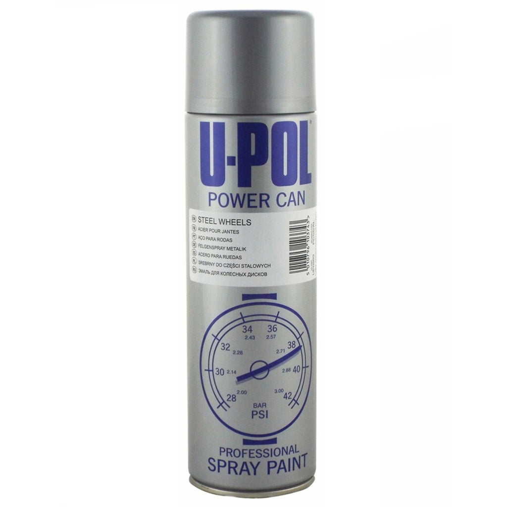 Silver, U-Pol steel wheels 500ml