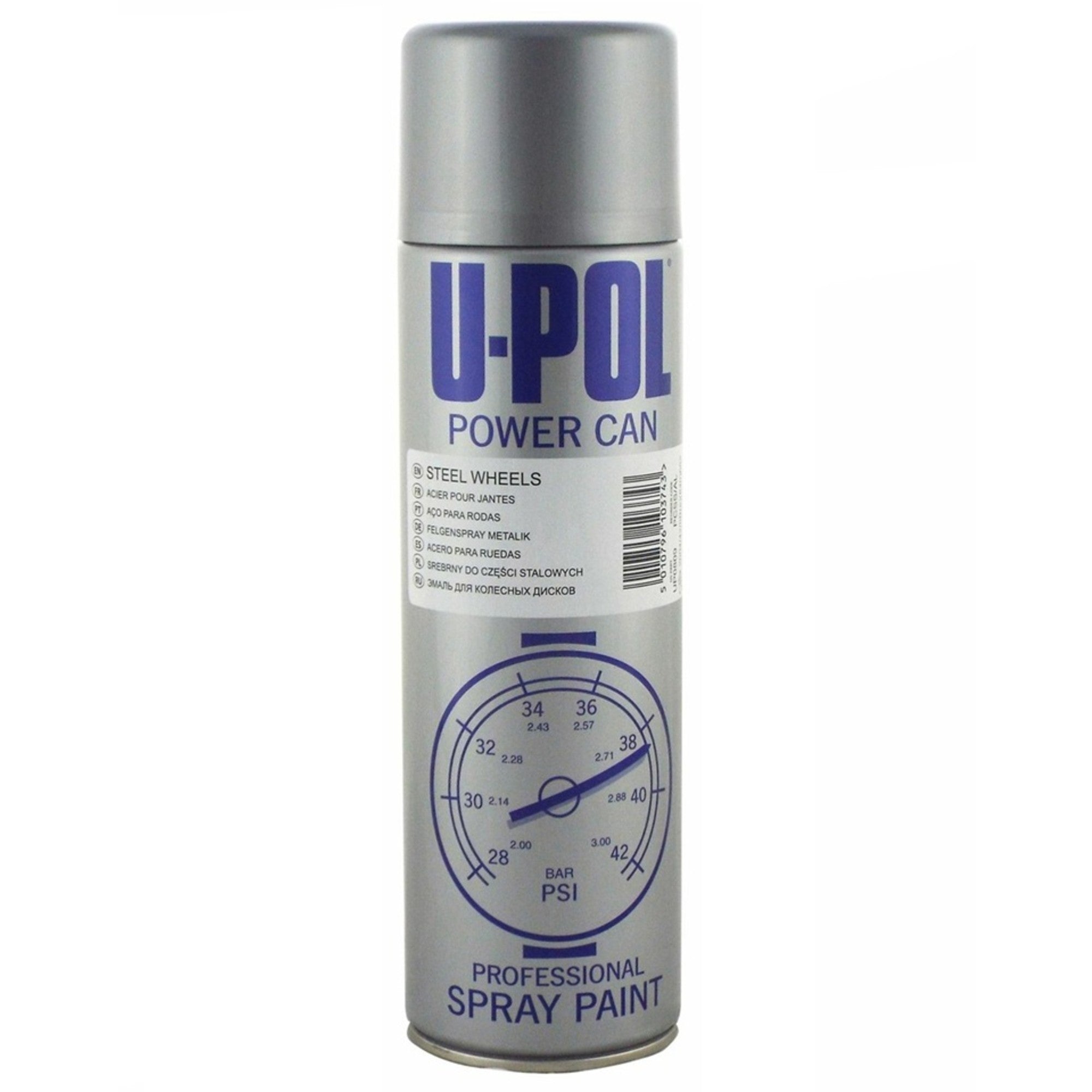Silver, U-Pol steel wheels 500ml