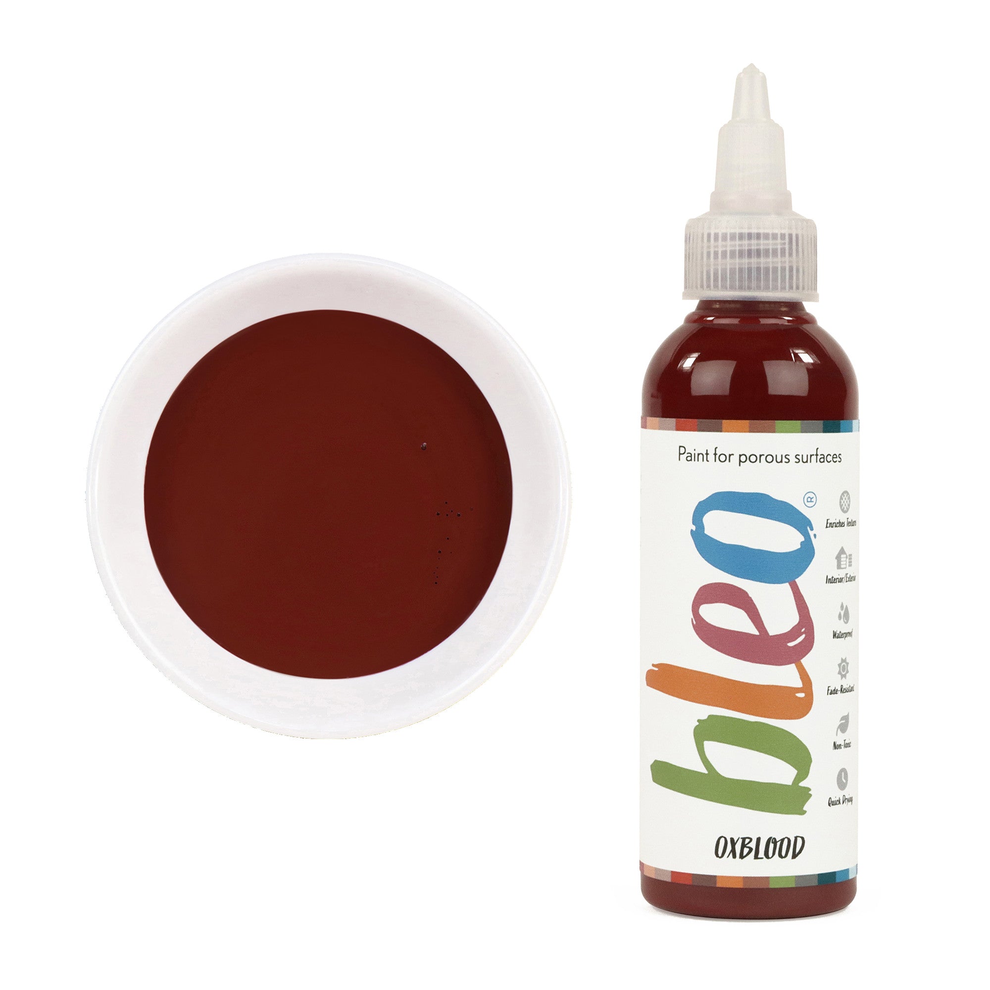 Bleo Gel Paint, Oxblood (100ml)