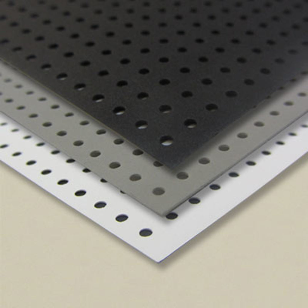 Card Perforated 350  500mm Black