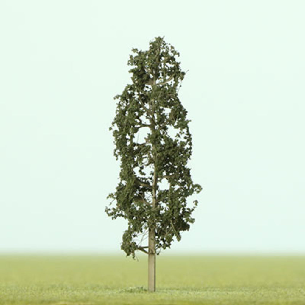 Dark Green Narrow Etched Tree - 50mm