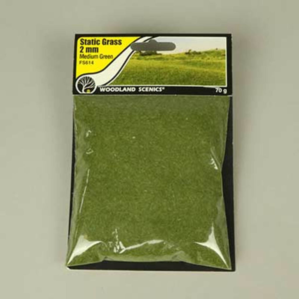 Static Grass Medium Green - 2.0mm