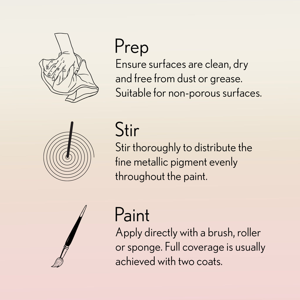 GILD Acrylic Gilding Enamel Paint, Rose Gold (30ml Jar)