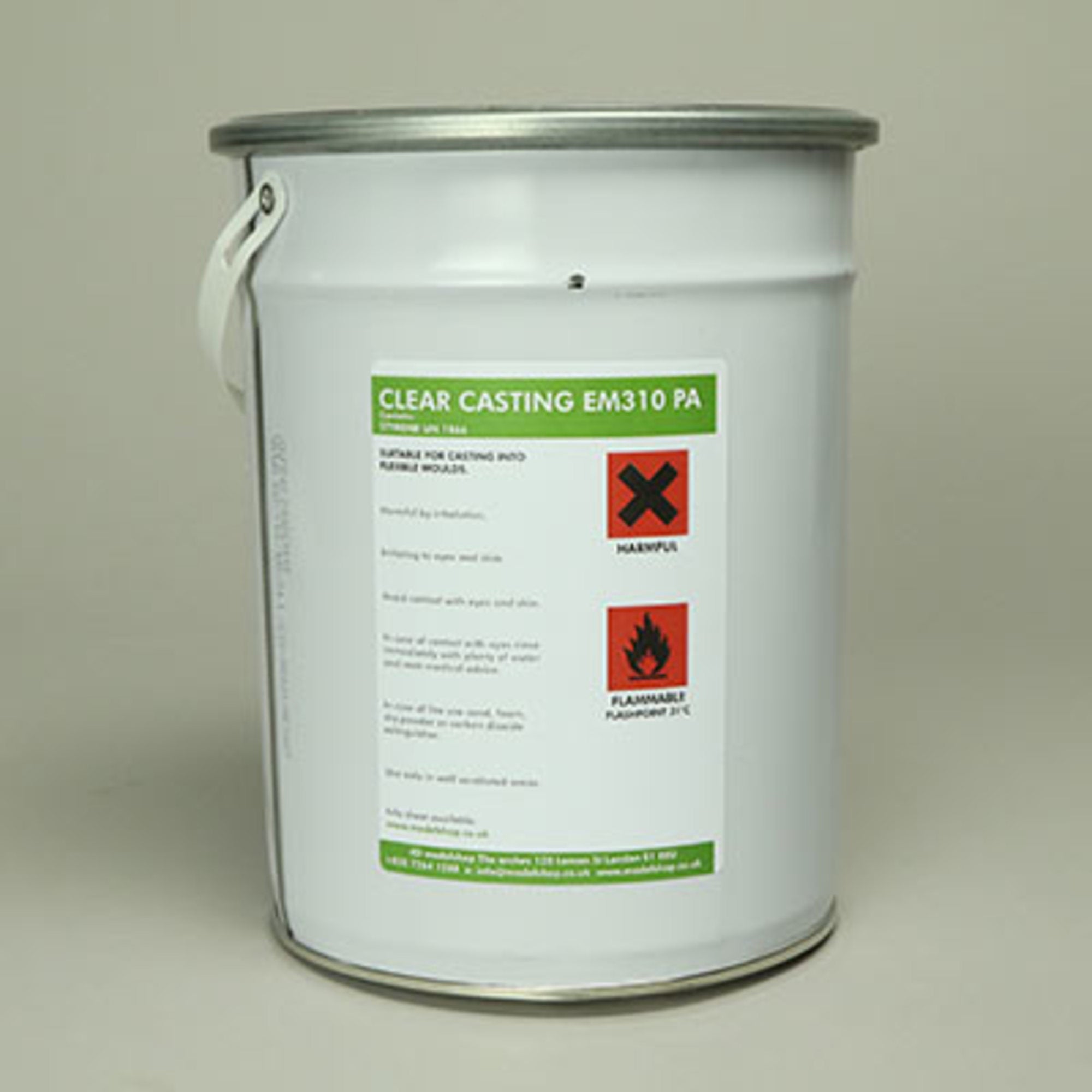 EM310PA clear resin 5kg