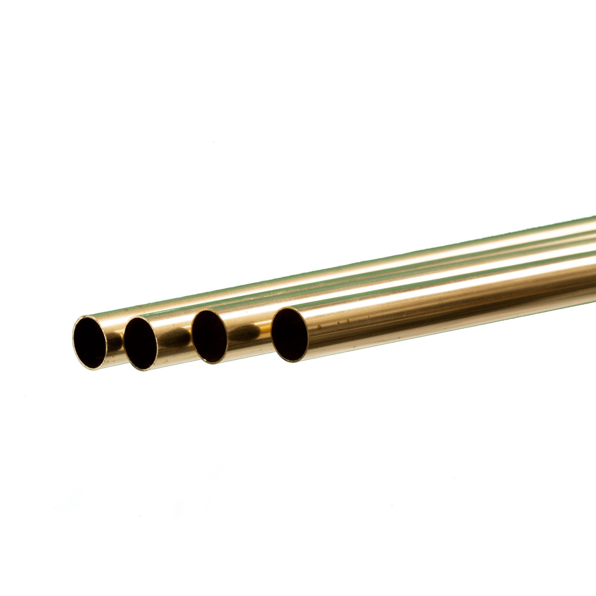Brass Round Tube 1/16  12in - .006in Wall (2 pcs)