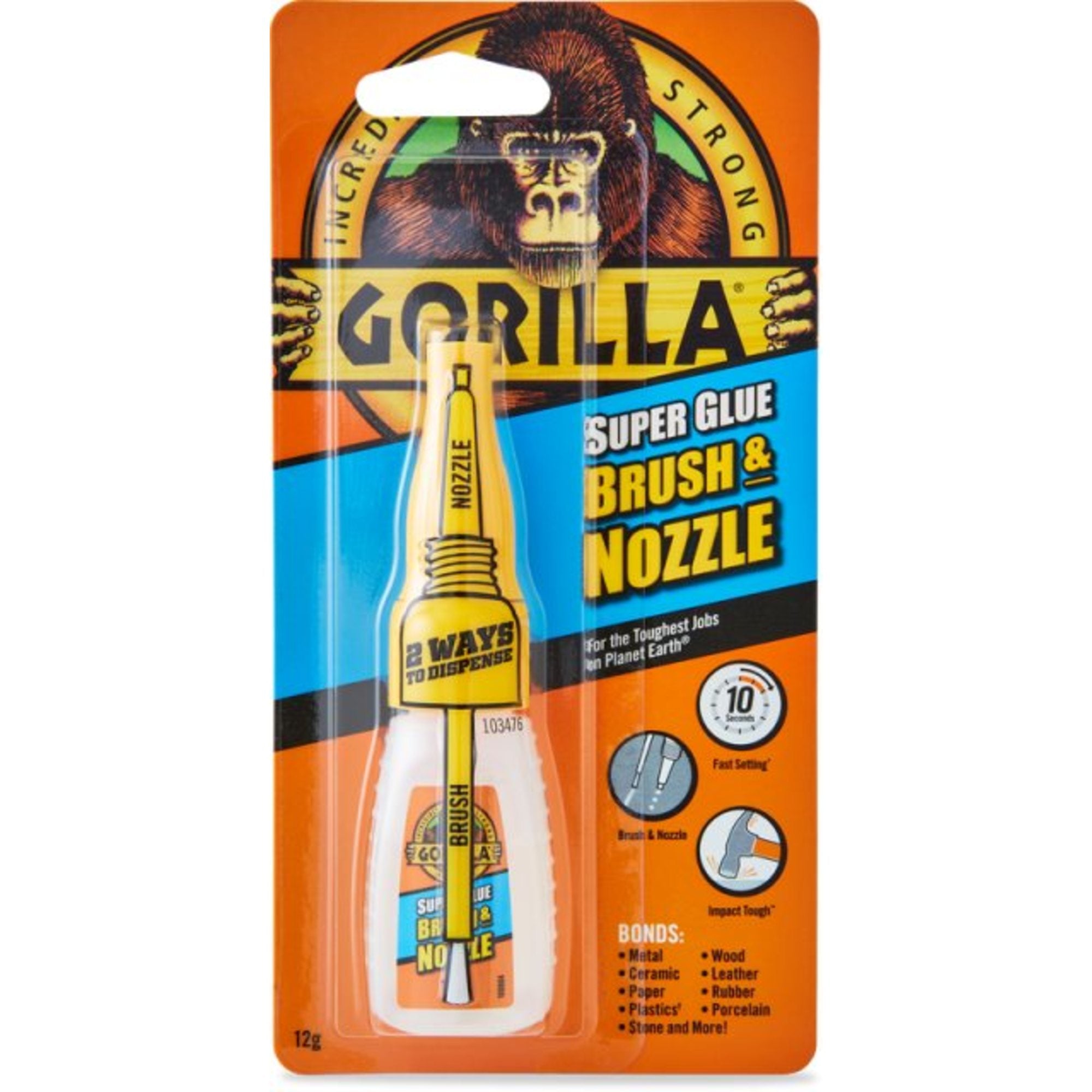 Gorilla super glue brush & nozzle