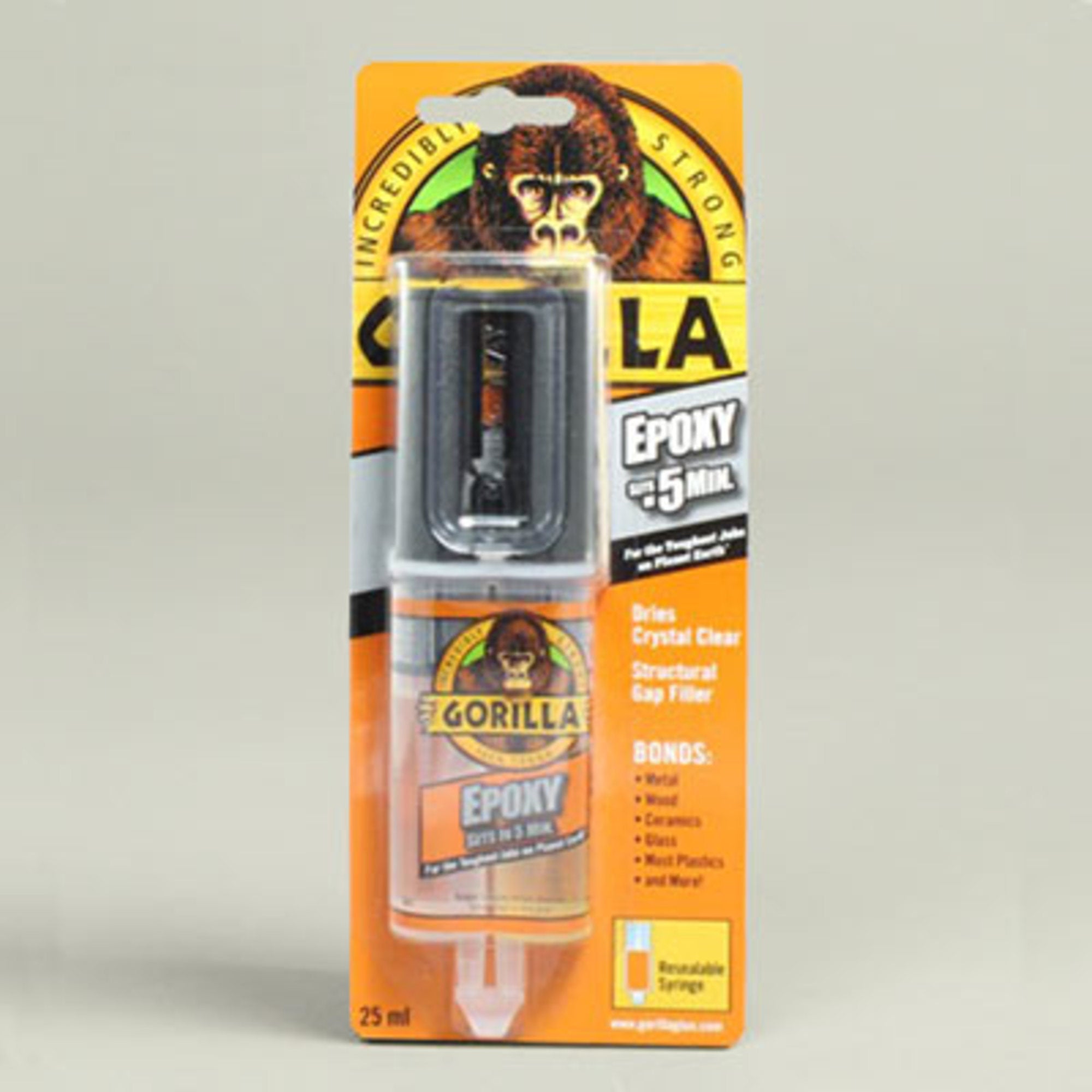 Gorilla 2-part epoxy 25ml