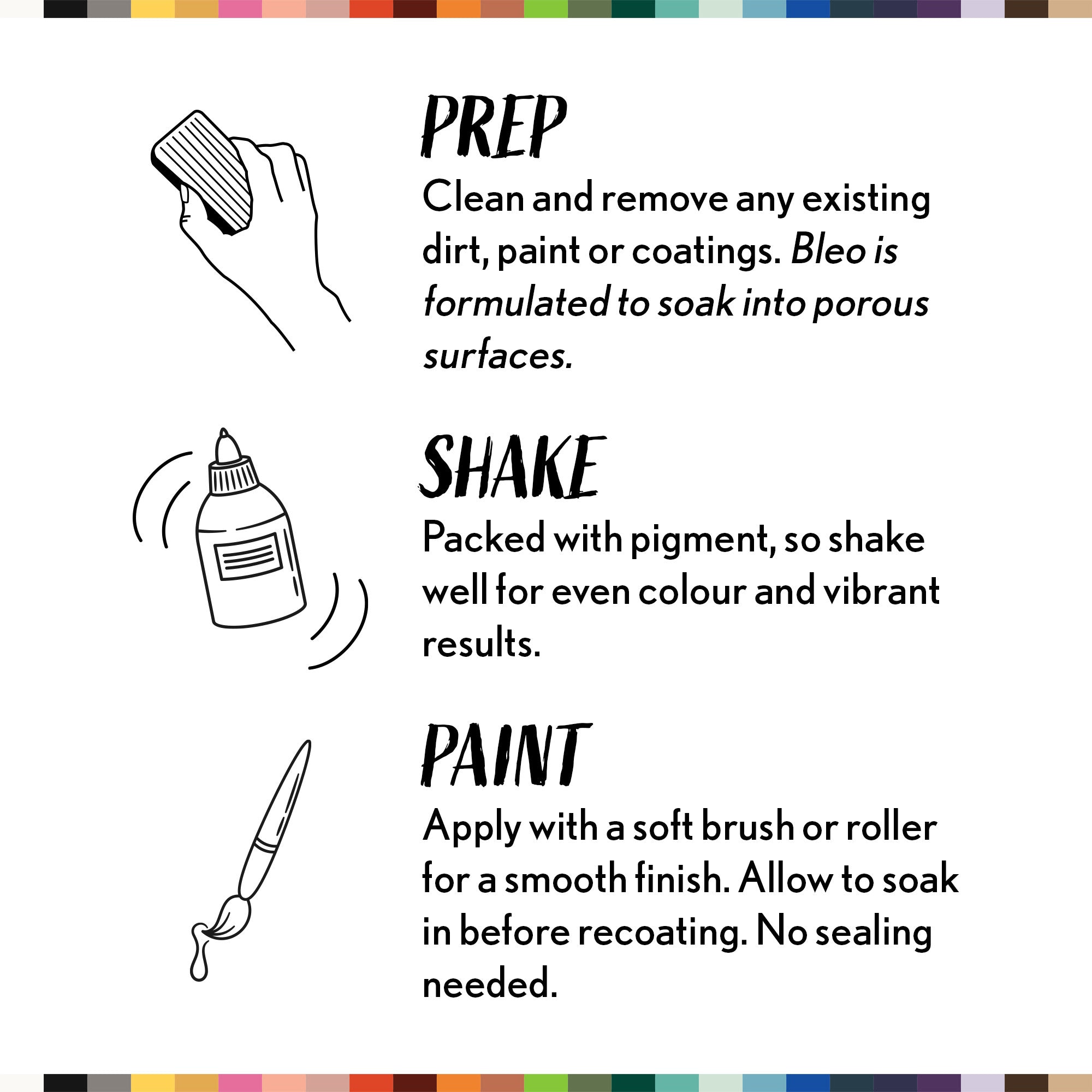 Bleo Gel Paint, Mustard (100ml)