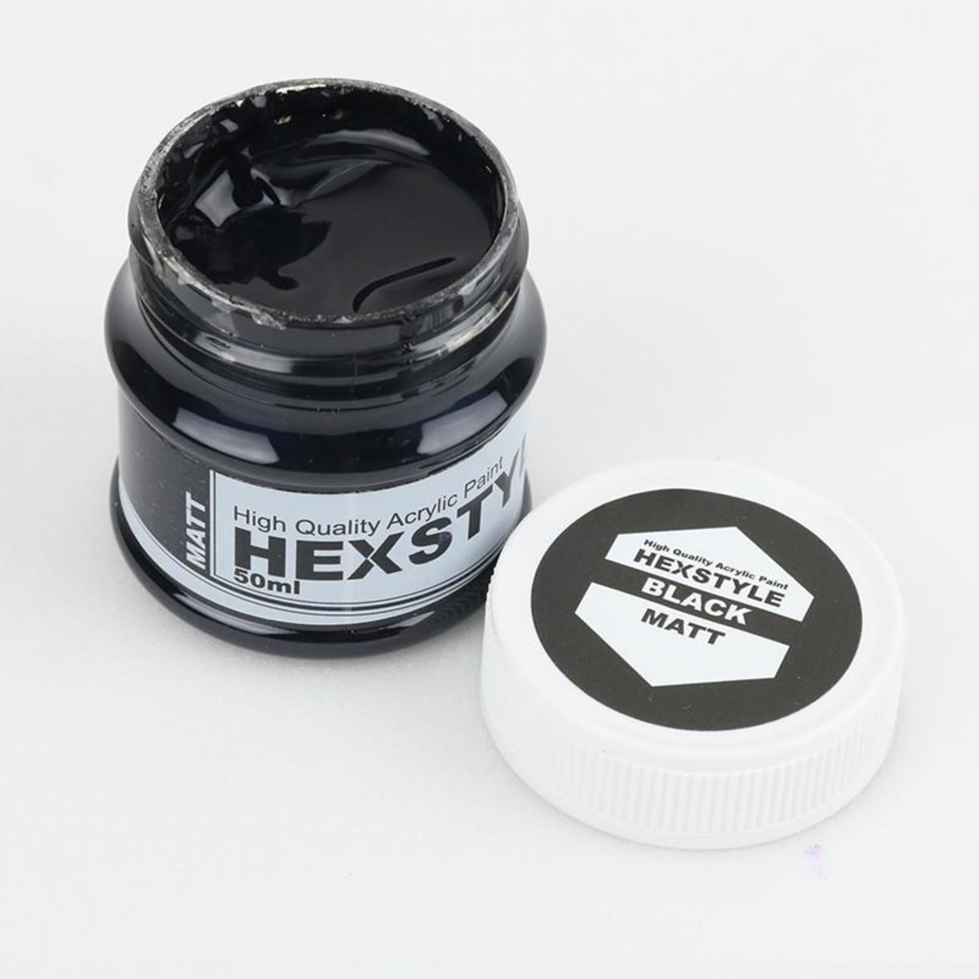 HexStyle Matt 50ml Black