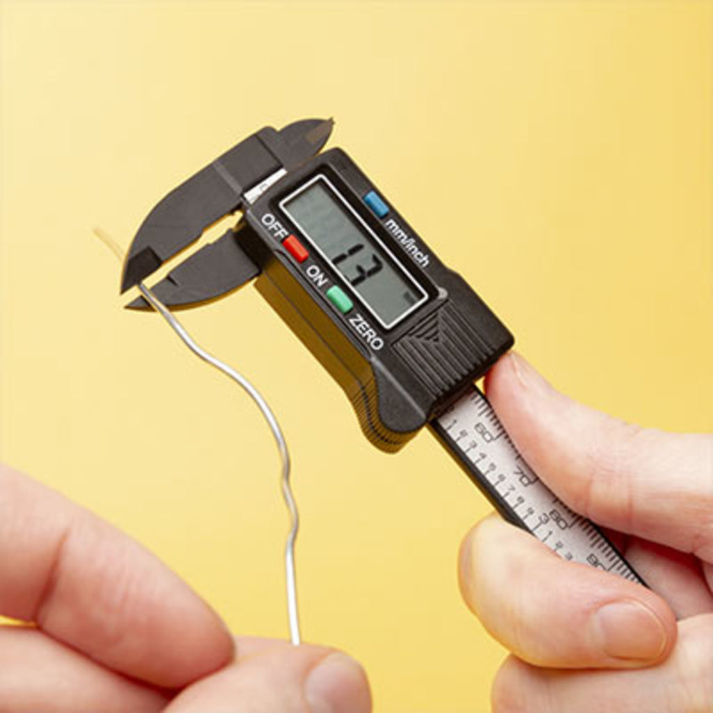 Vernier, plastic 100mm (LCD)