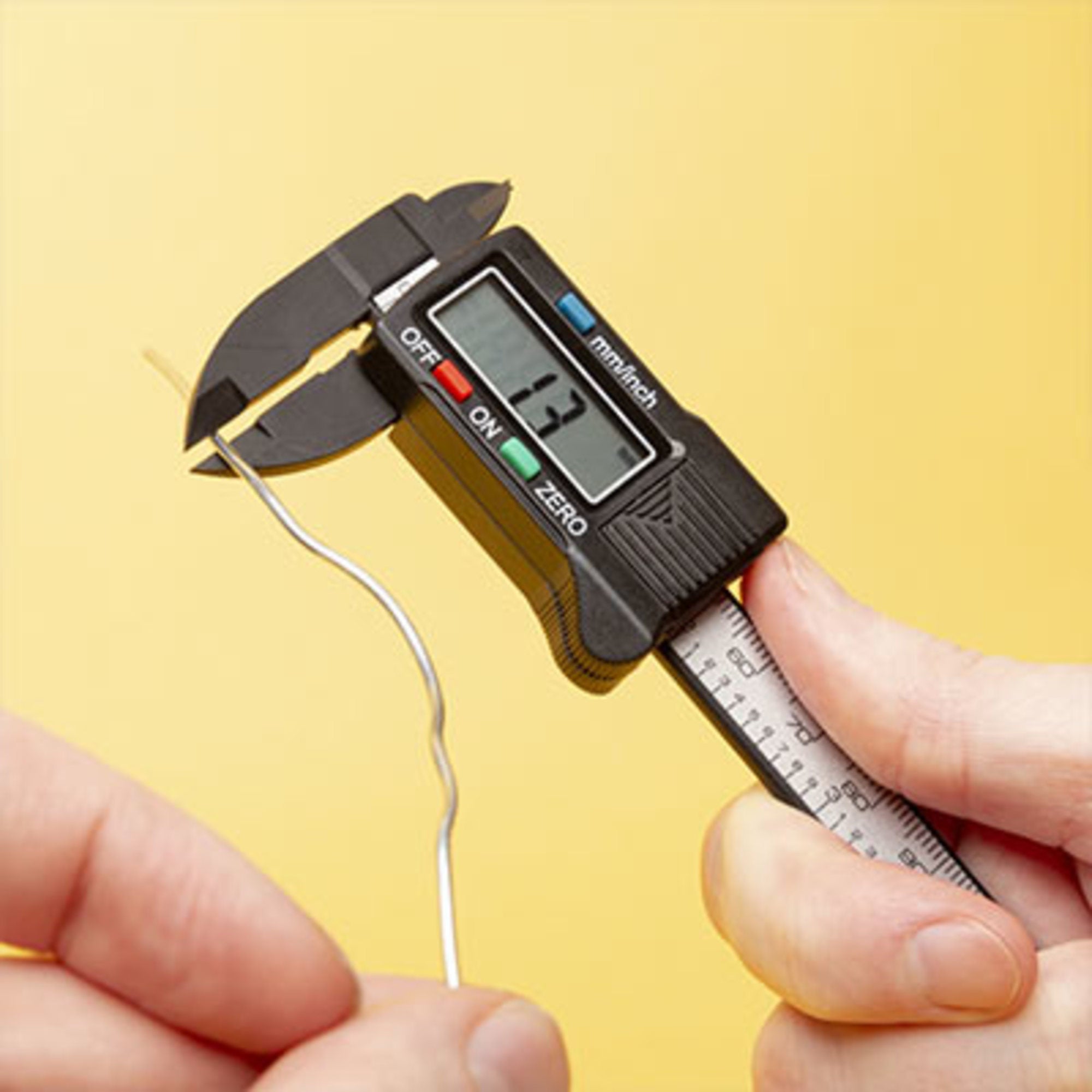 Vernier, plastic 100mm (LCD)