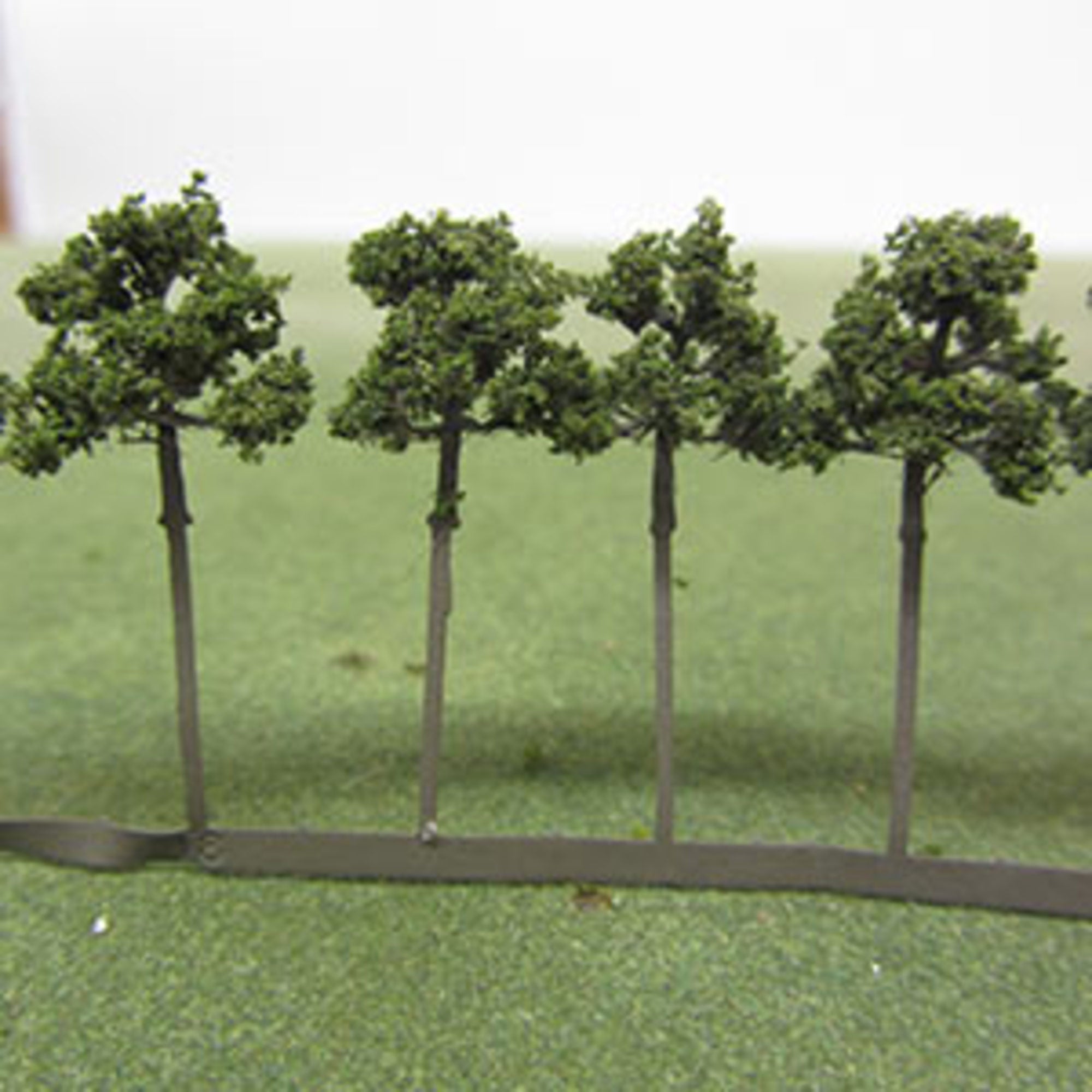 Dark Green Etched Tree Packs - 6mm (300 pcs)