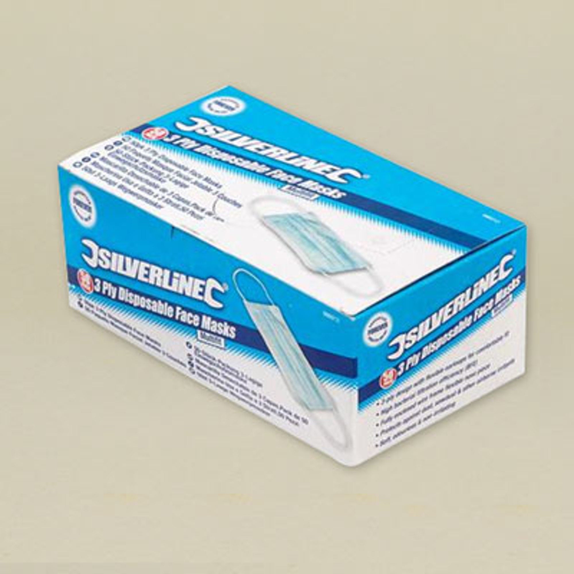 Disposable face mask box 50