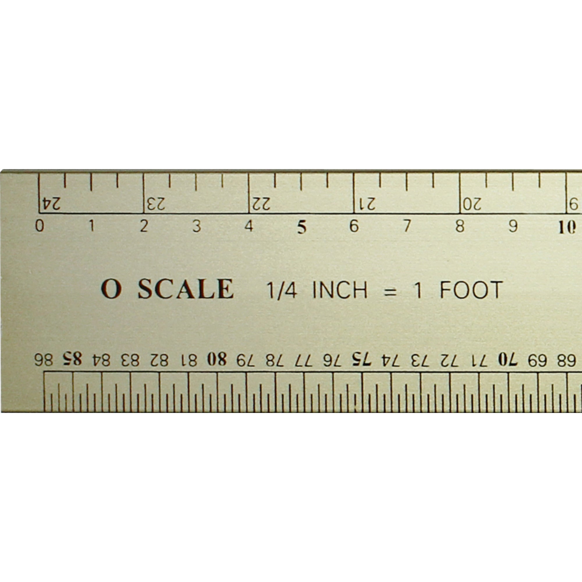 12in Deluxe Scale Model Railroad Reference Ruler