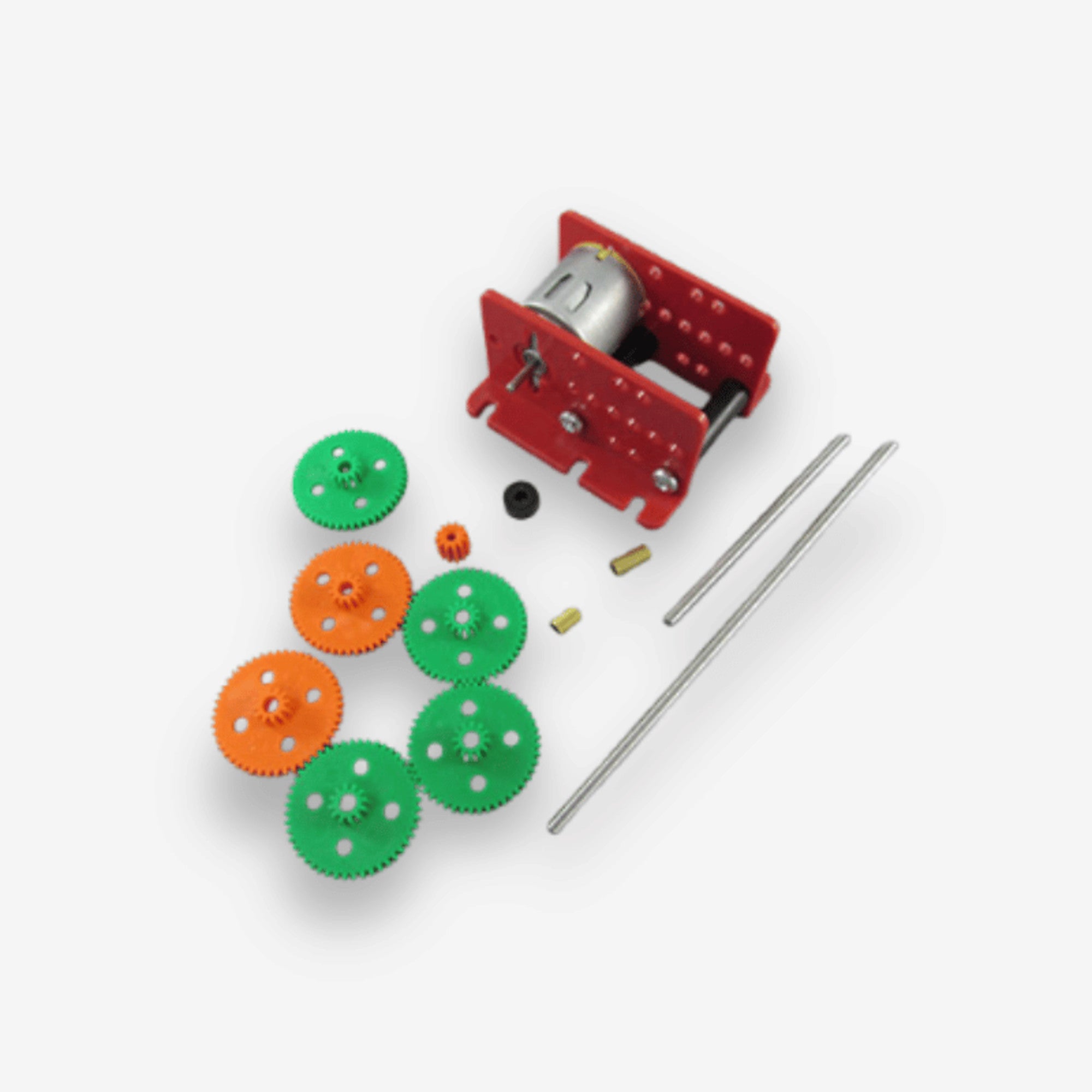 Motor/gearbox multi ratio (plastic gears)