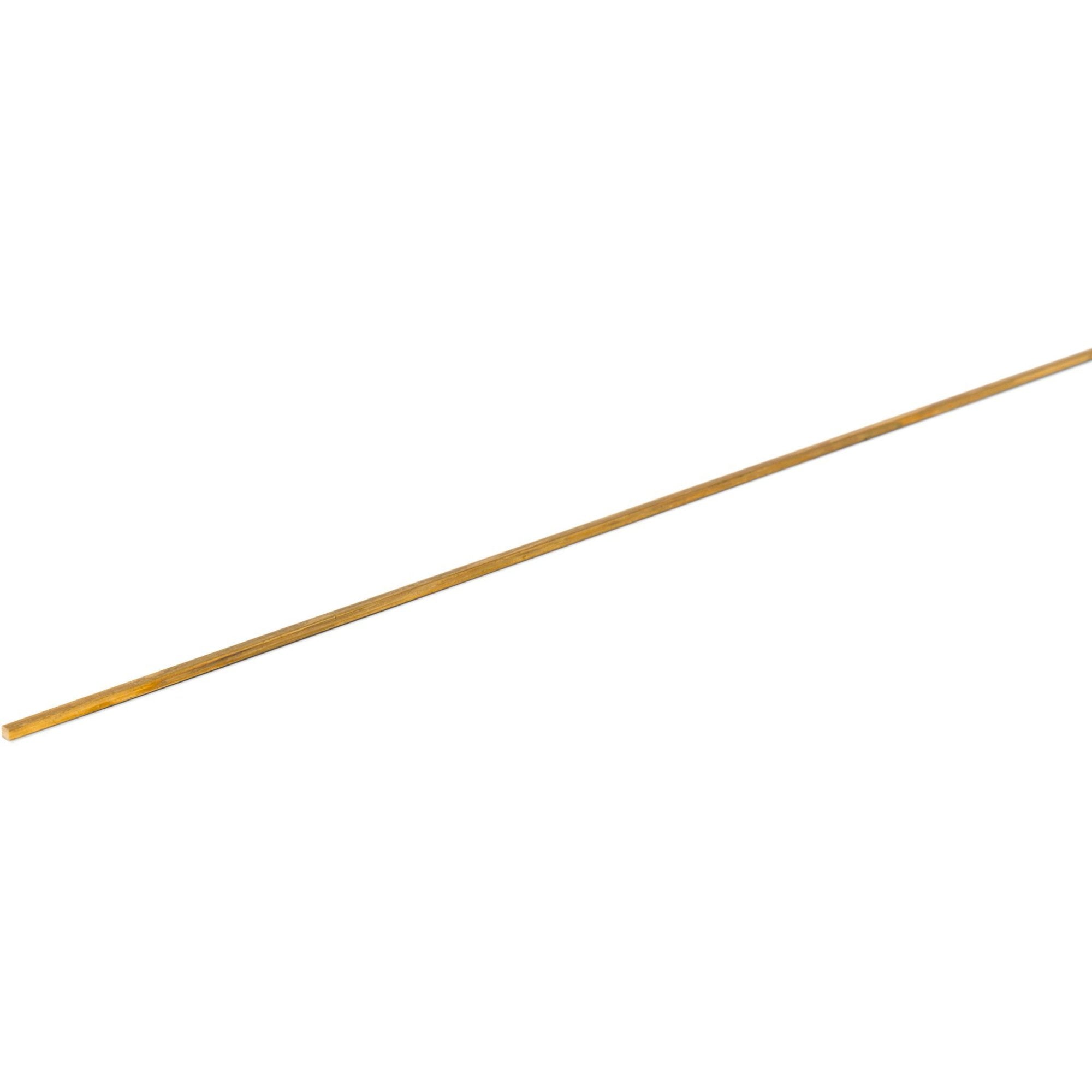 Brass Square Rod 1.0  1000mm