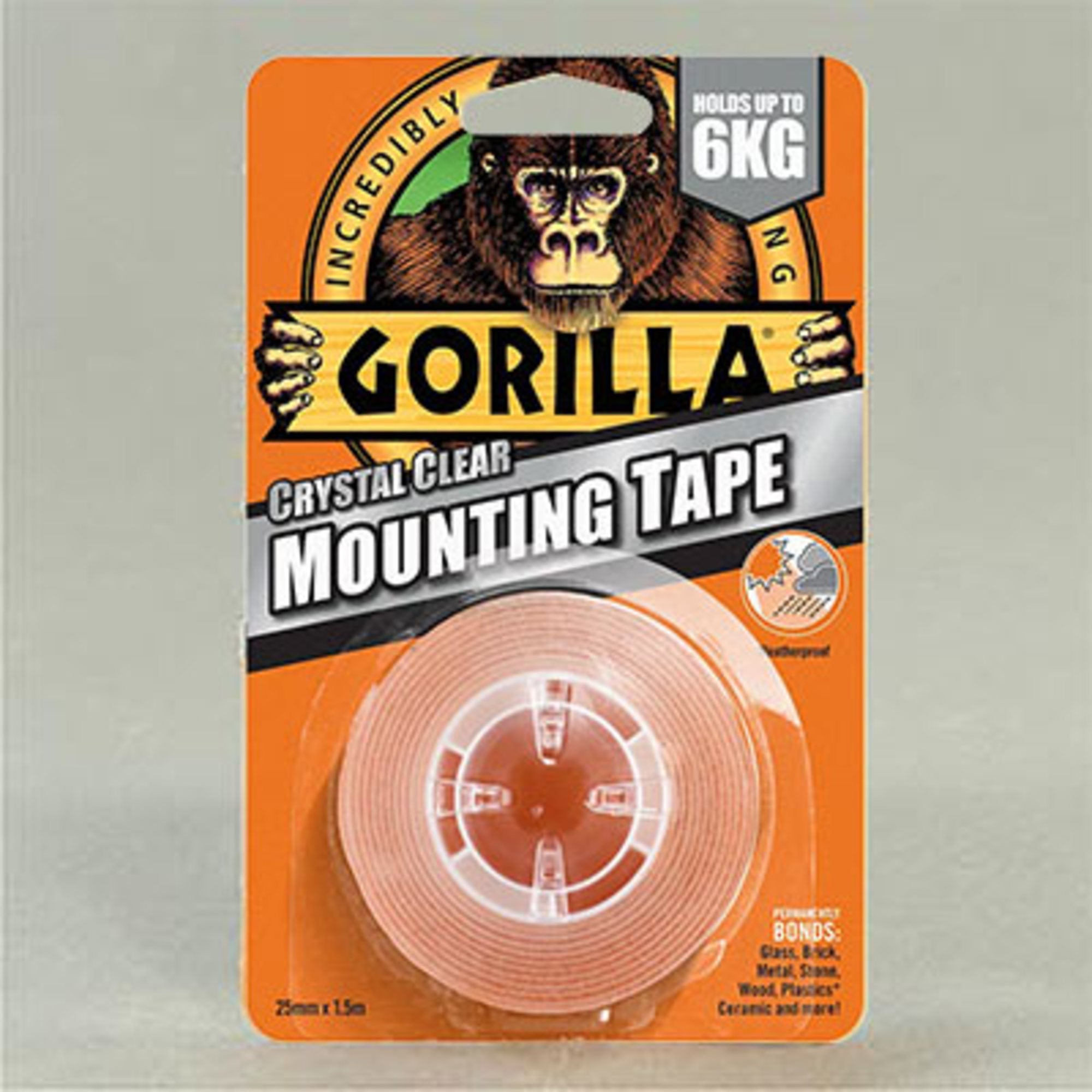 Double Sided Tape 25mm Gorilla mounting