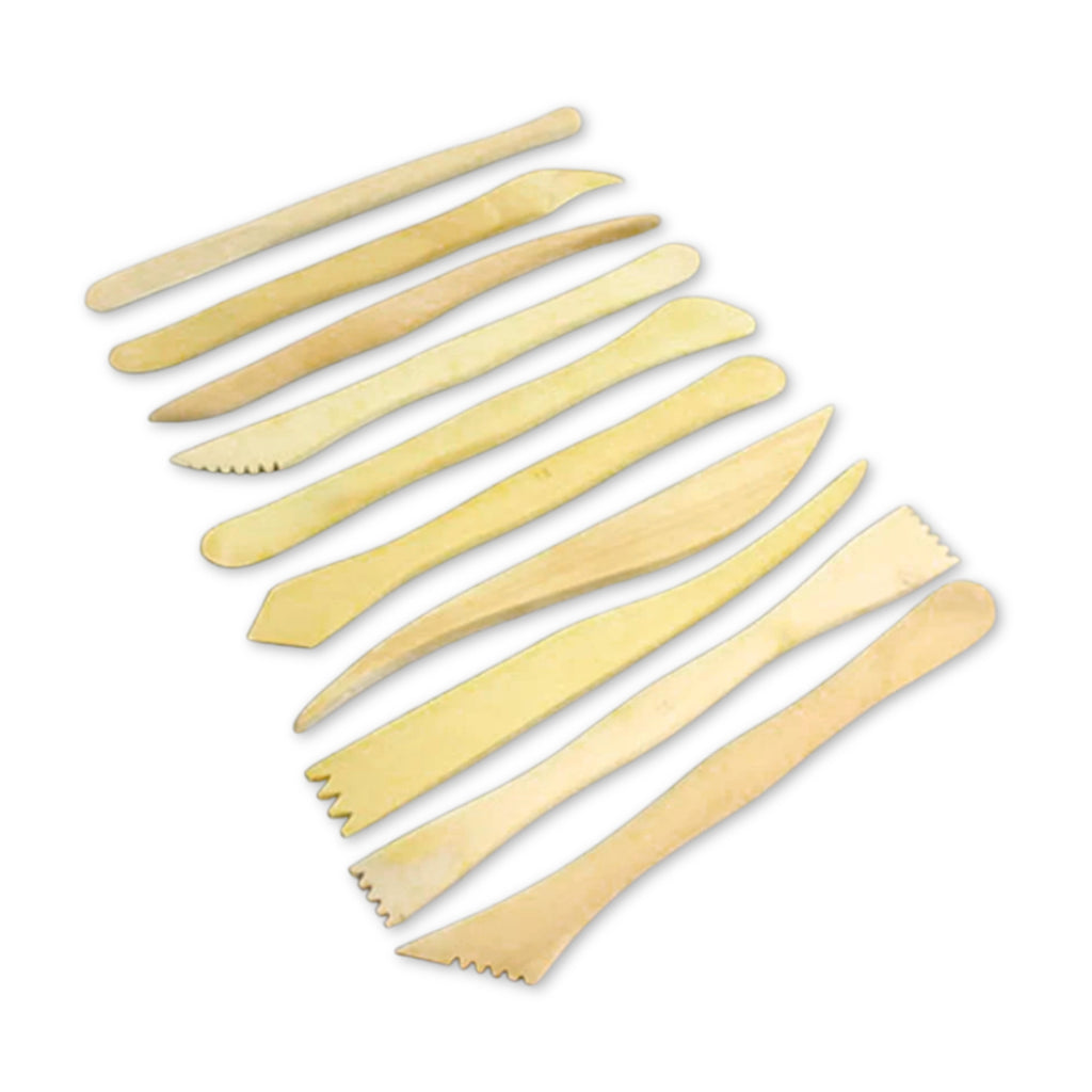 Modelling Tools Wooden (3 pcs)