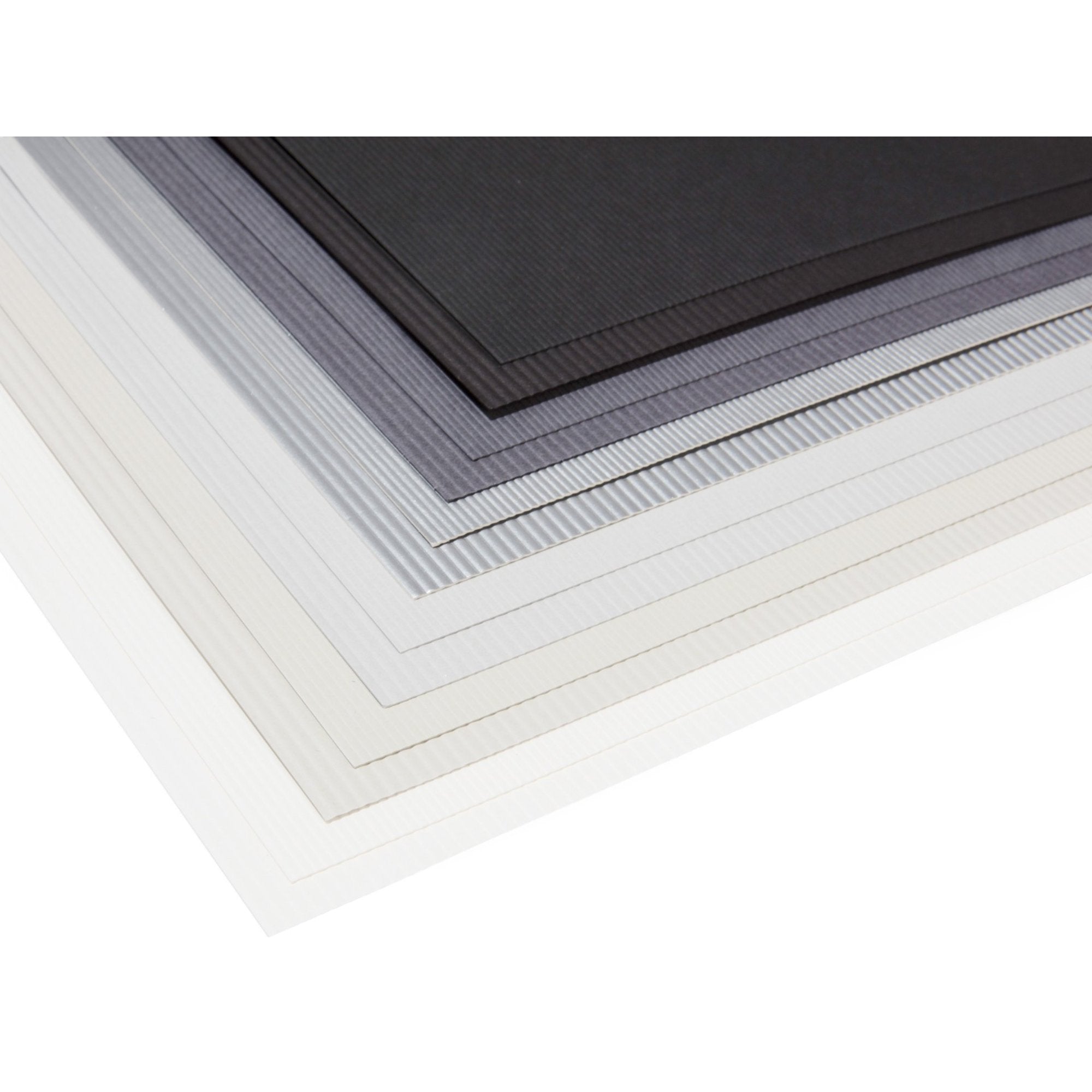 Corrugated Card Dark Grey