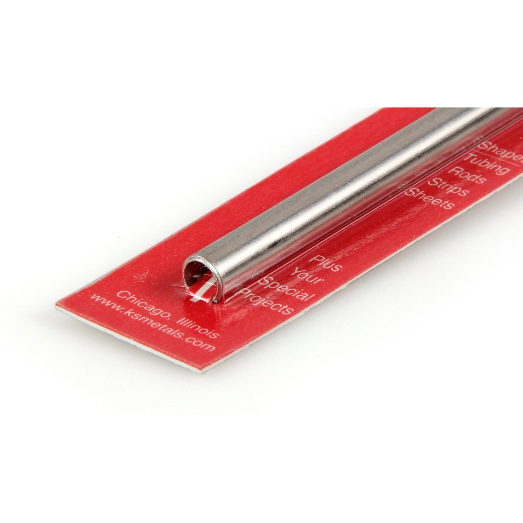 Stainless Steel Round Tube 1/8  12in - .028in Wall