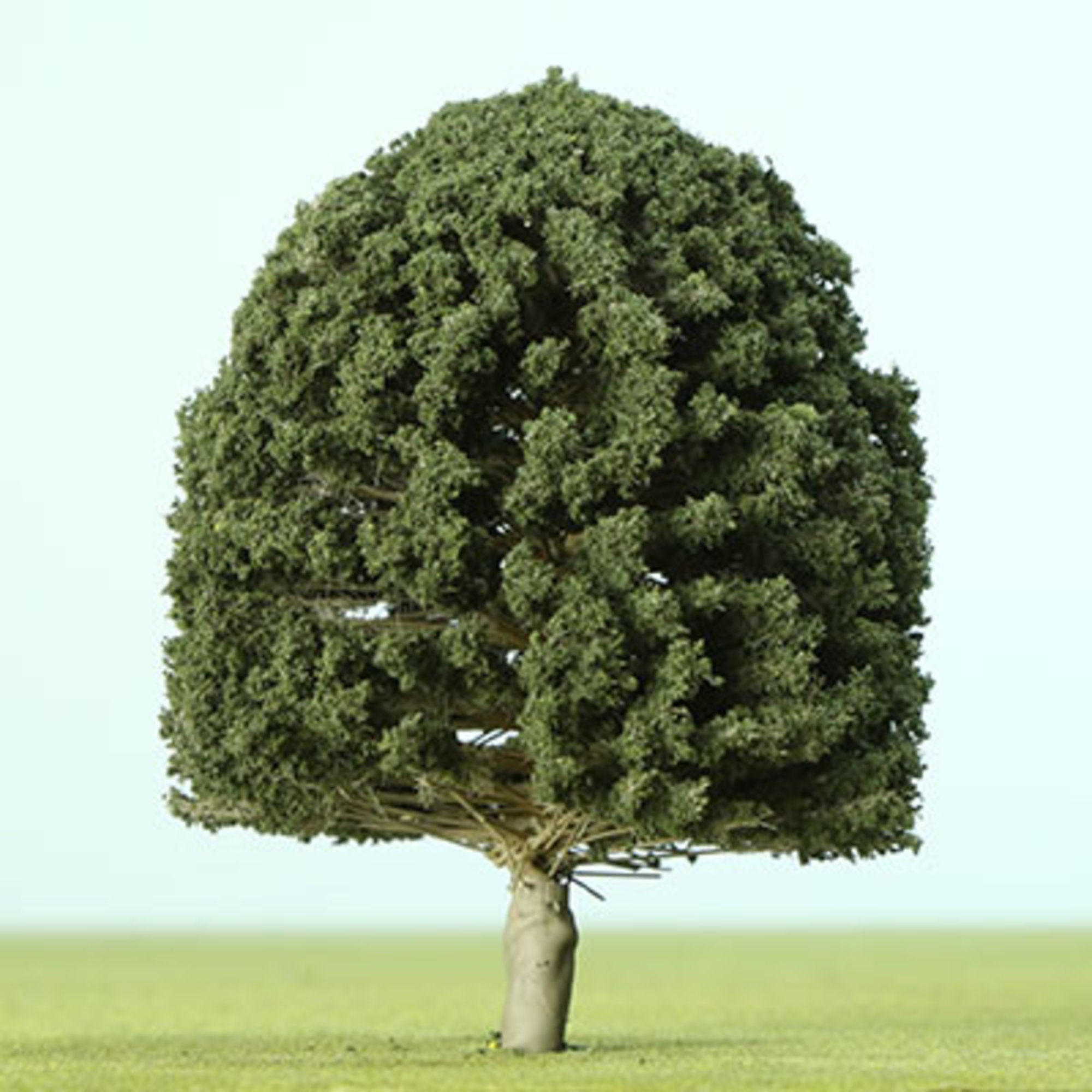 Dark Green String & Wire Tree - 6-8mm