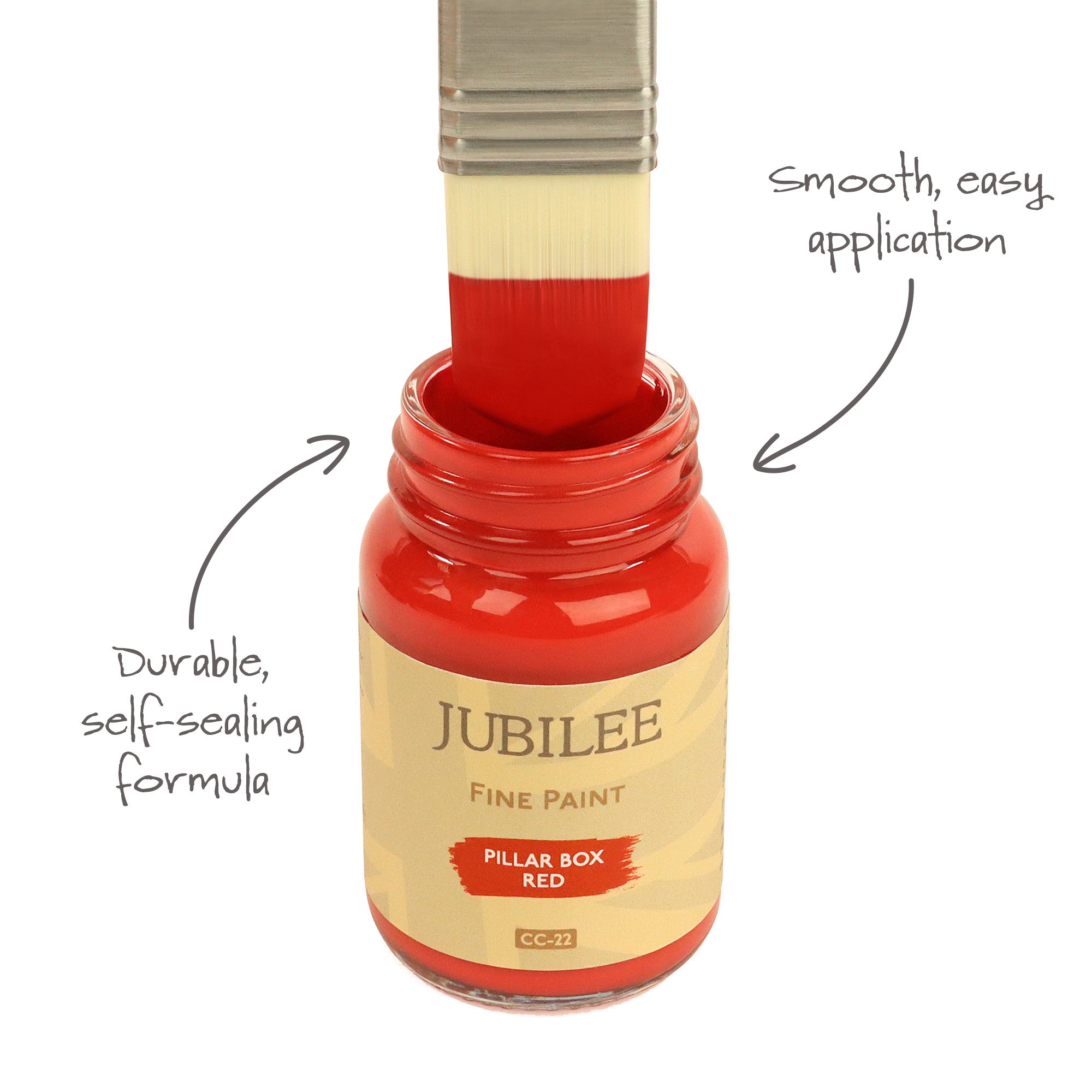 Jubilee Maker Paint (CC-22), Pillar Box Red (60ml)