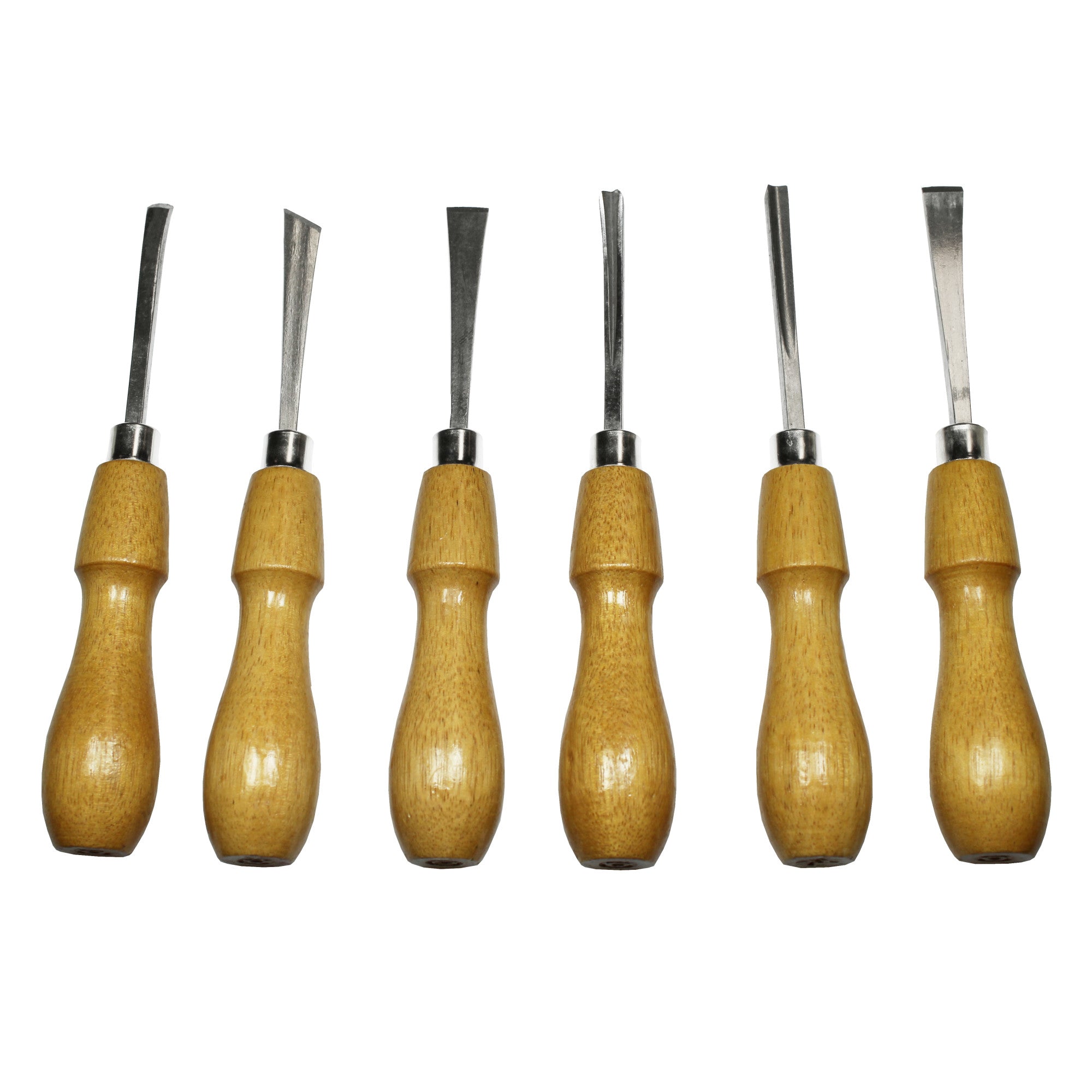 Beginners 6 Piece Woodcarving (Shell)