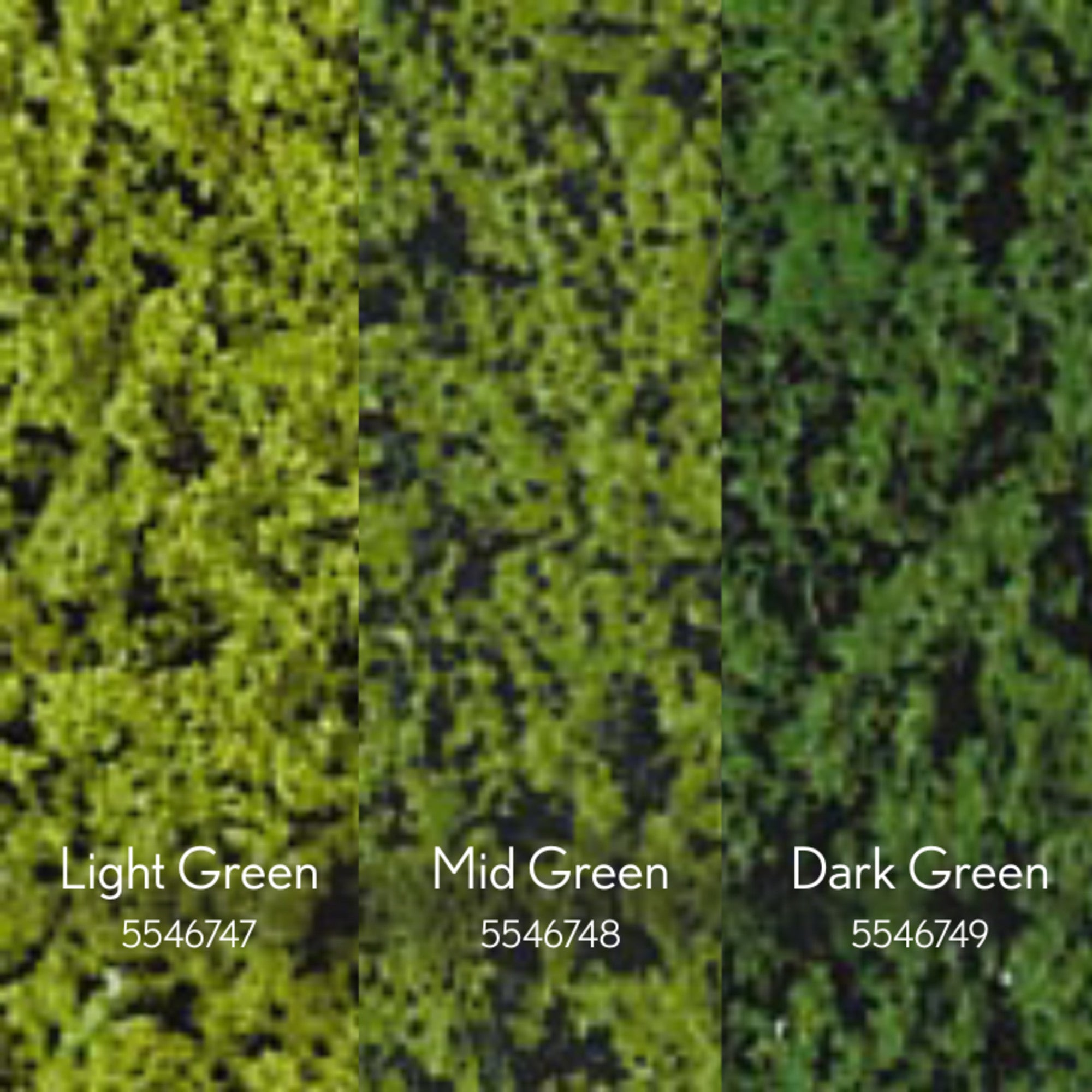 1550 Light Green Foam Tree Foliage